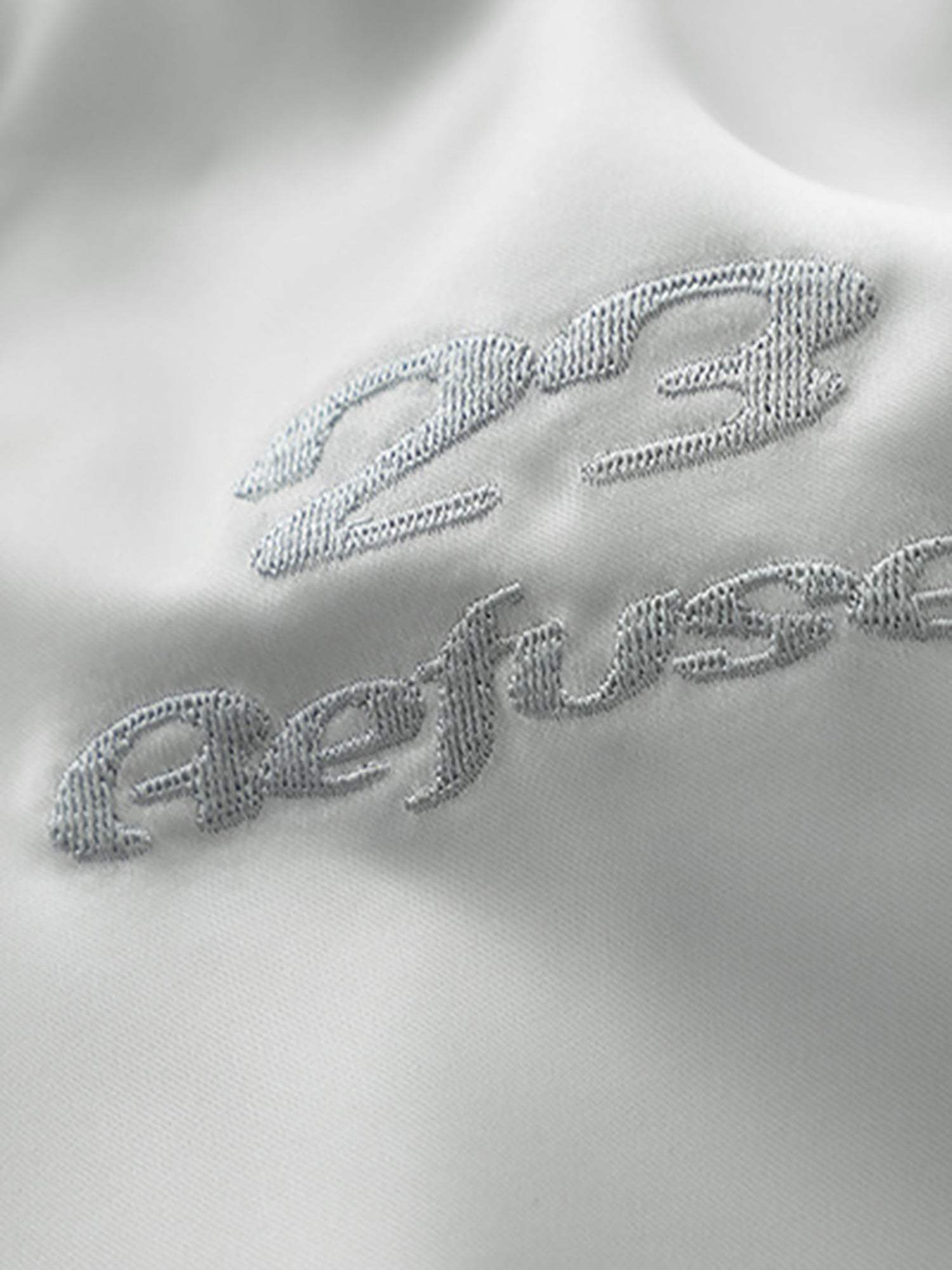 Disguisen Trendy Brand Simple Letter Loose Short-sleeved POLO Shirt