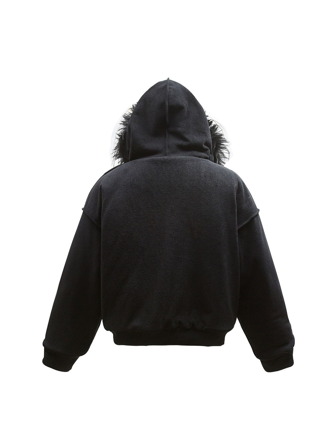 Vintage Clean Fit High Street Fur Collar Jacket