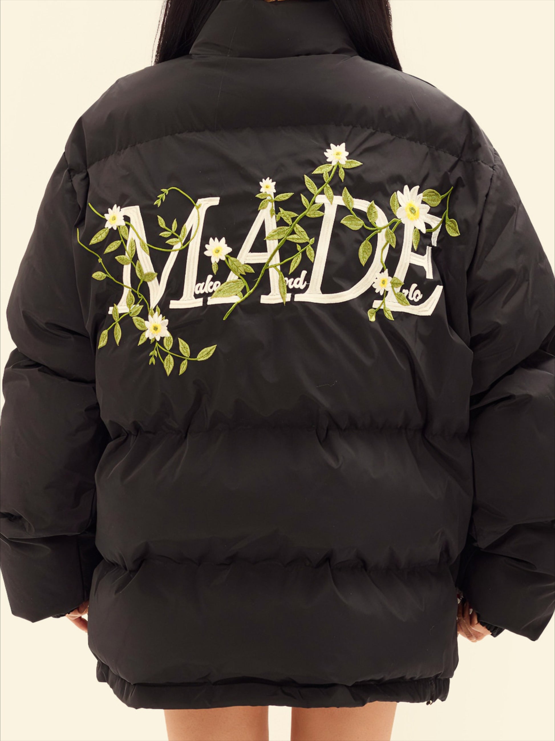 Floral Embroidered Coat