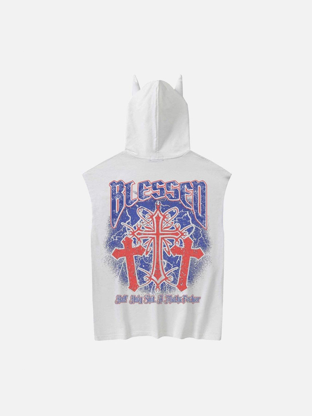 Disguisen Washed Hooded Cotton Undershirt