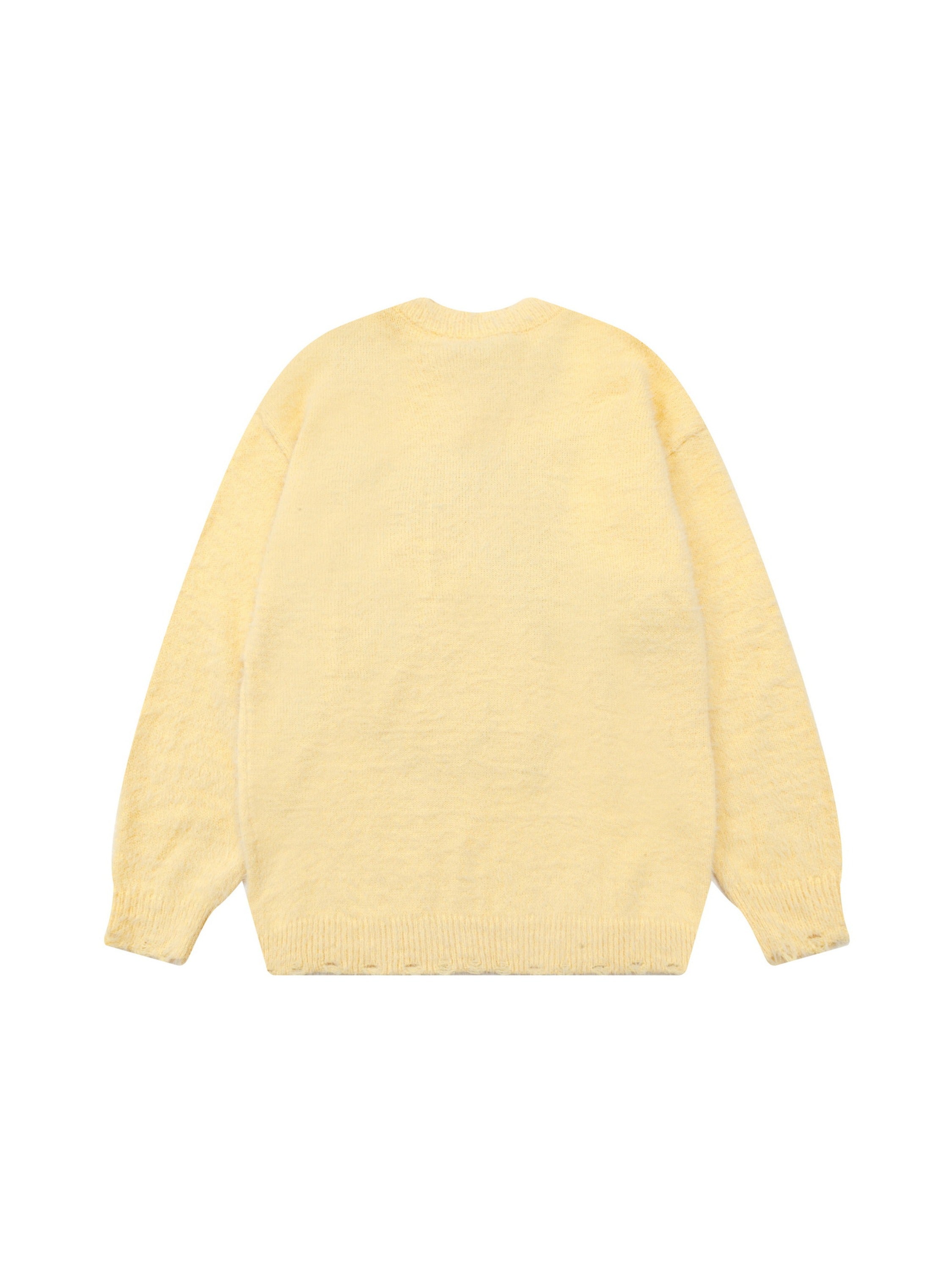 Cartoon Cat Jacquard Sweater