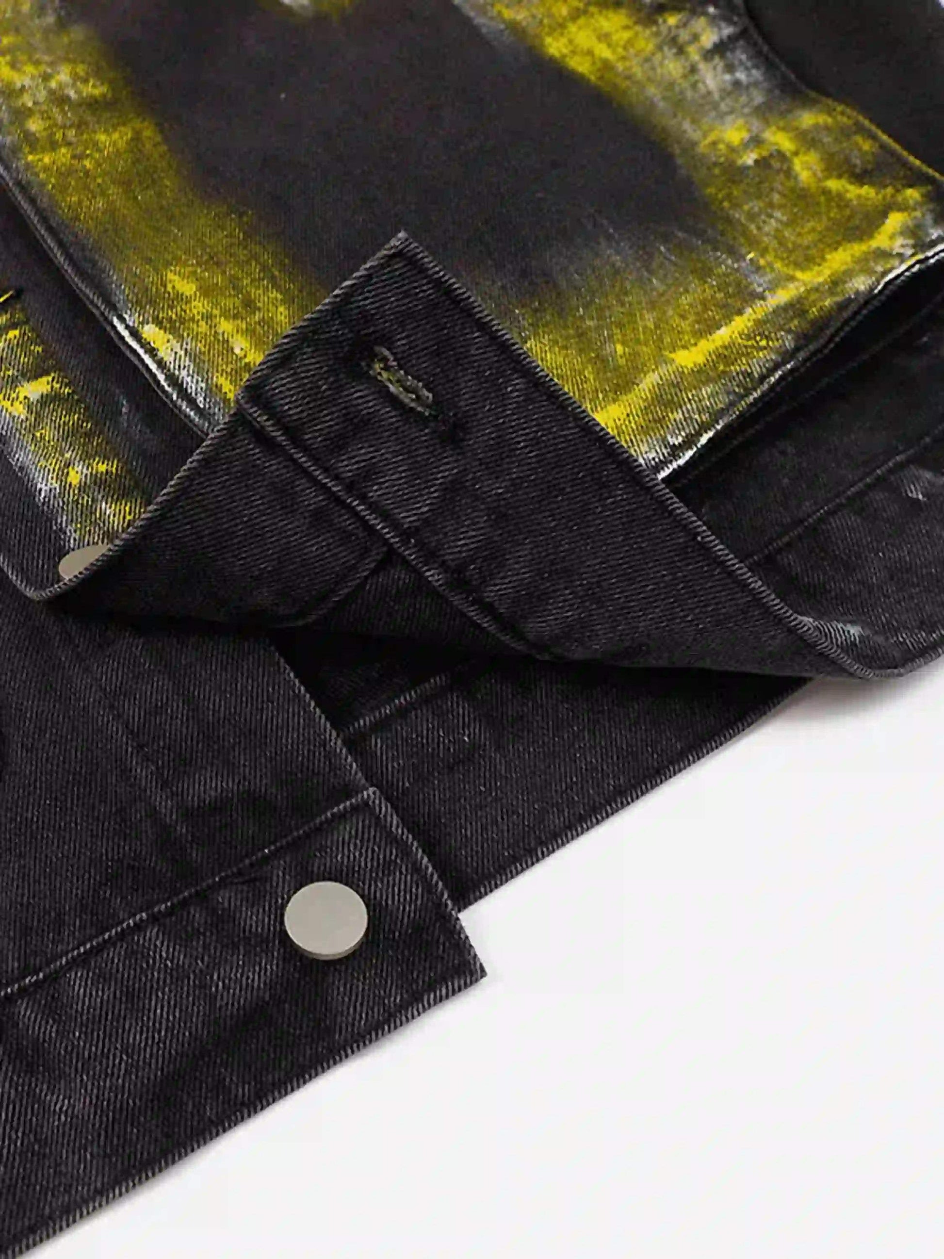 Disguisen Hand Painted Dirty Street Jacket