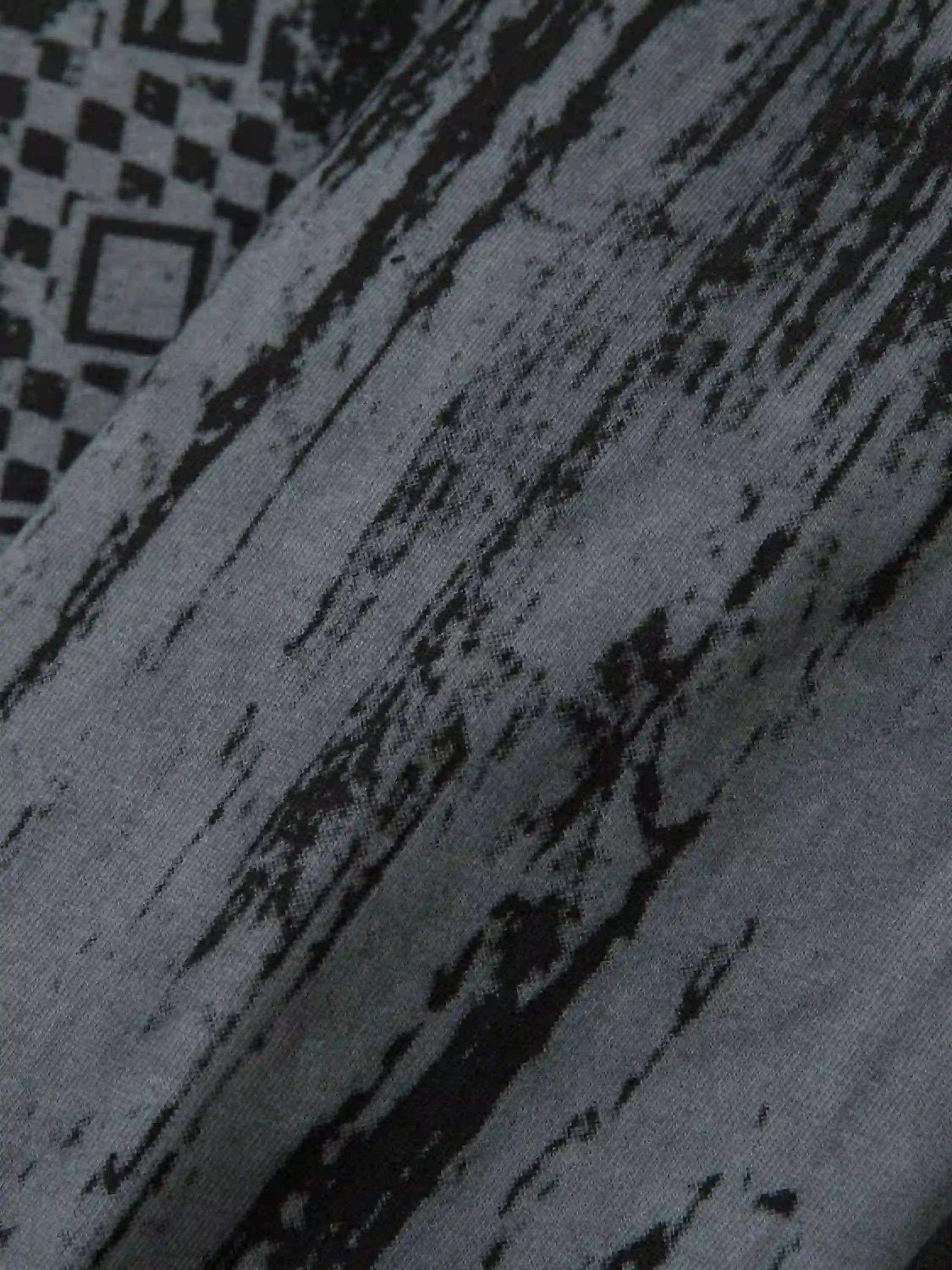 Disguisen American Style Paint Print Long Sleeve T-Shirt