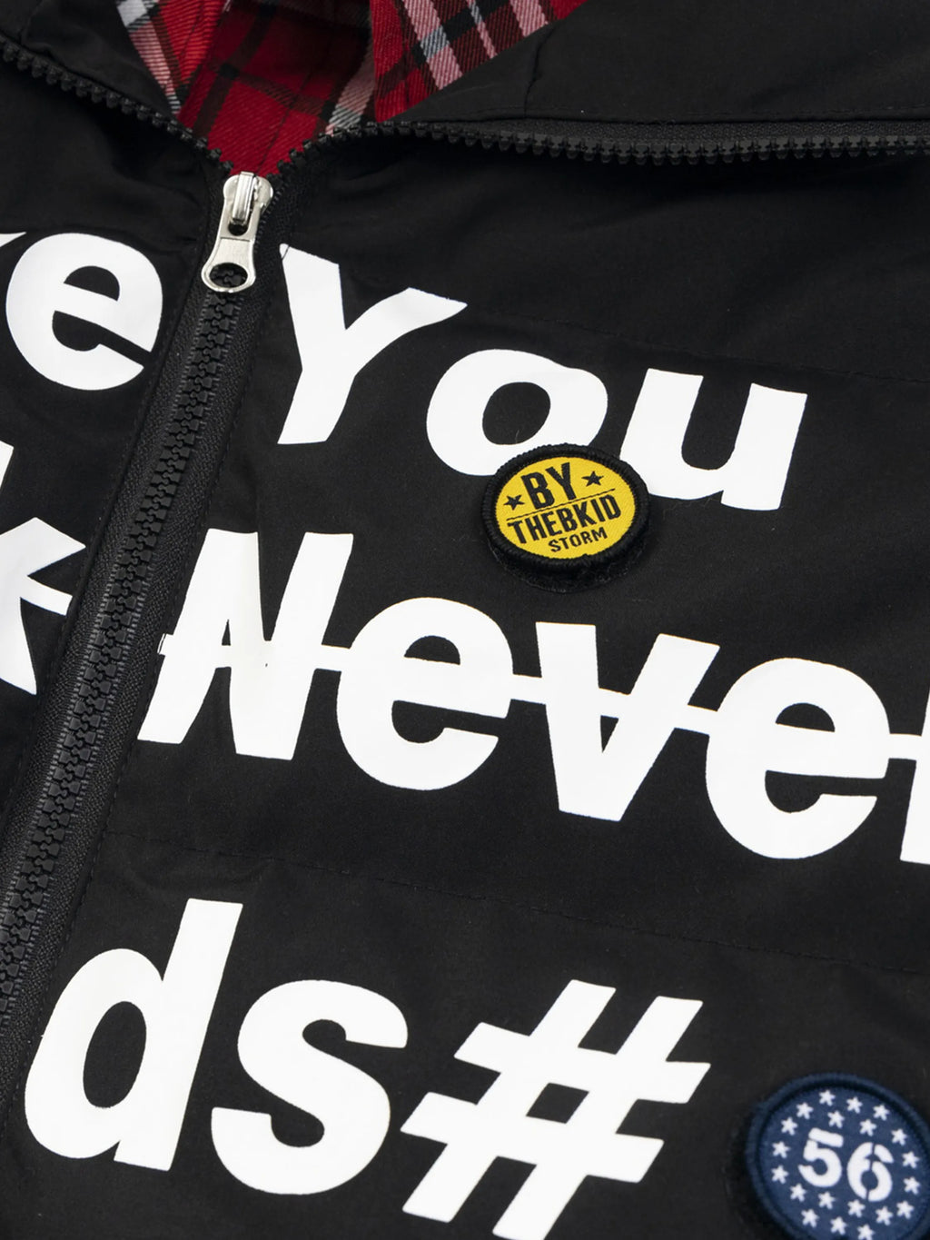 Vintage Fake Two-piece Plaid Coat