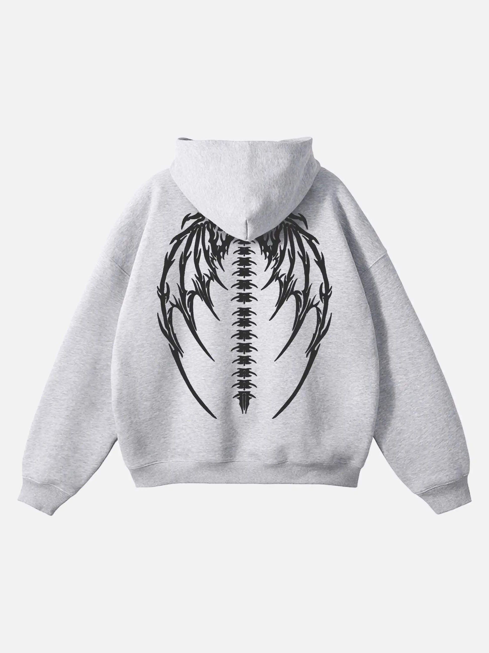 Disguisen Gothic Skull Fleece Hoodie