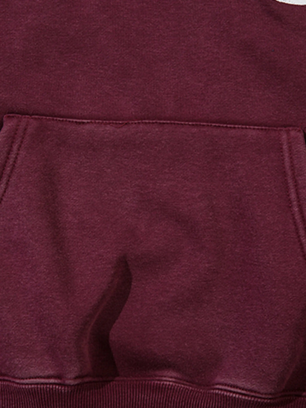 Vintage Cross Print Washed Hoodie