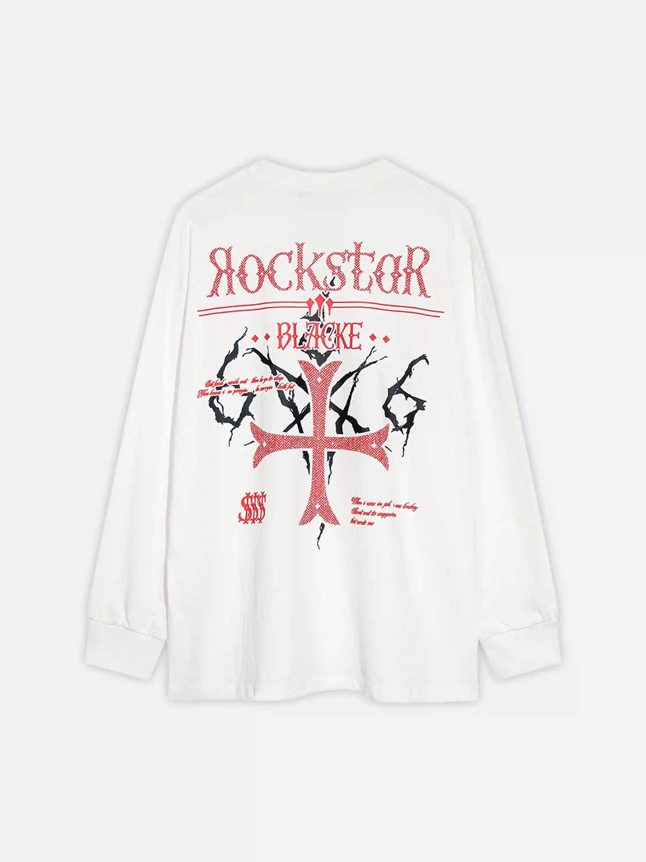 Disguisen Street Bullhead Cross Long Sleeve T-Shirt