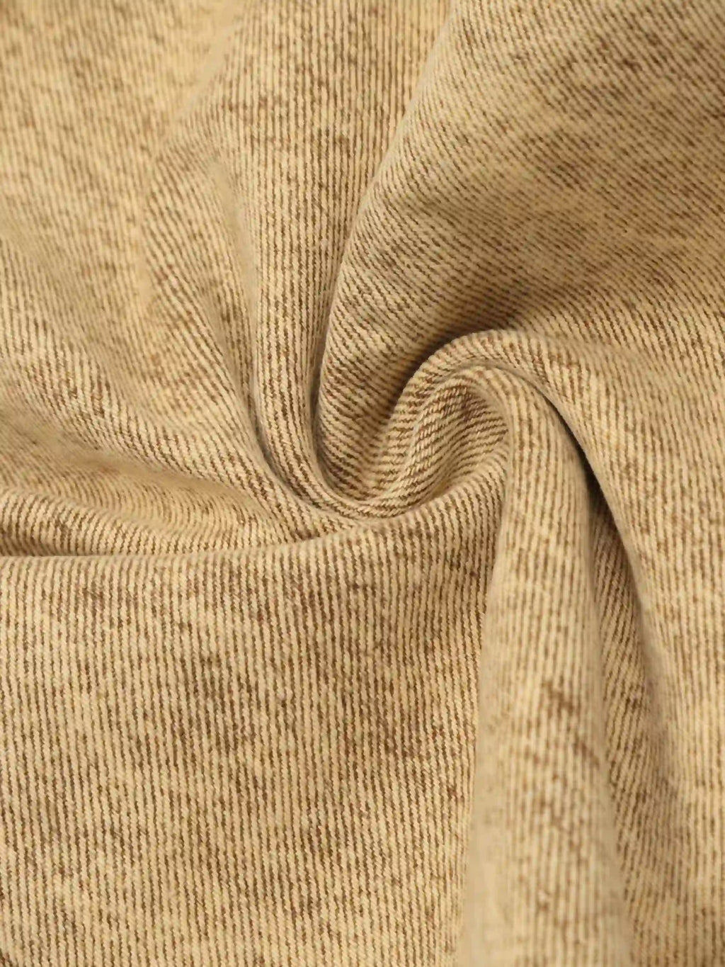 Vintage Washed Pleated Straight Jeans