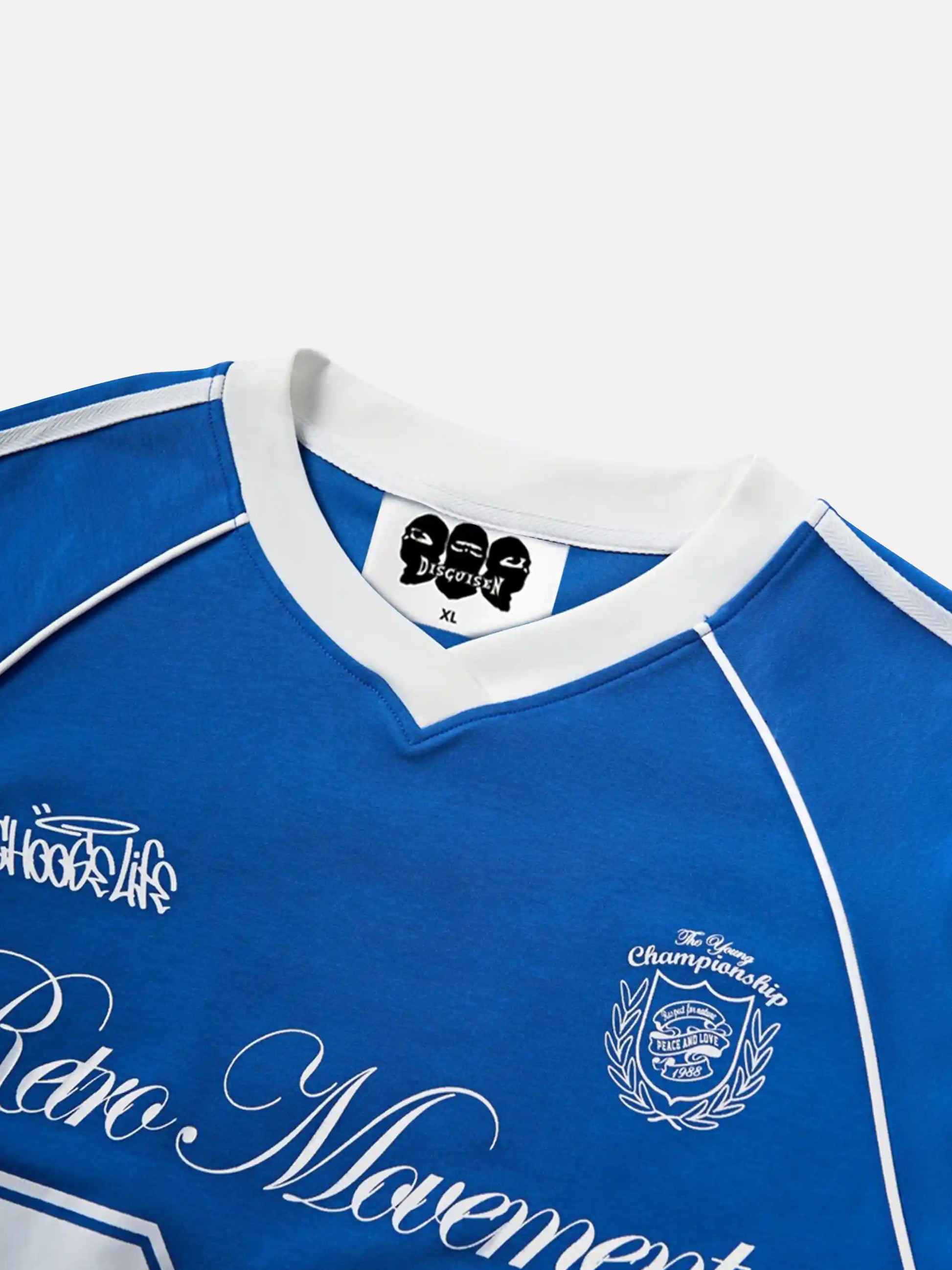 Disguisen Street American Long-Sleeved Jersey T-Shirt