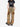 Disguisen Retro Patchwork Camouflage Flared Jeans
