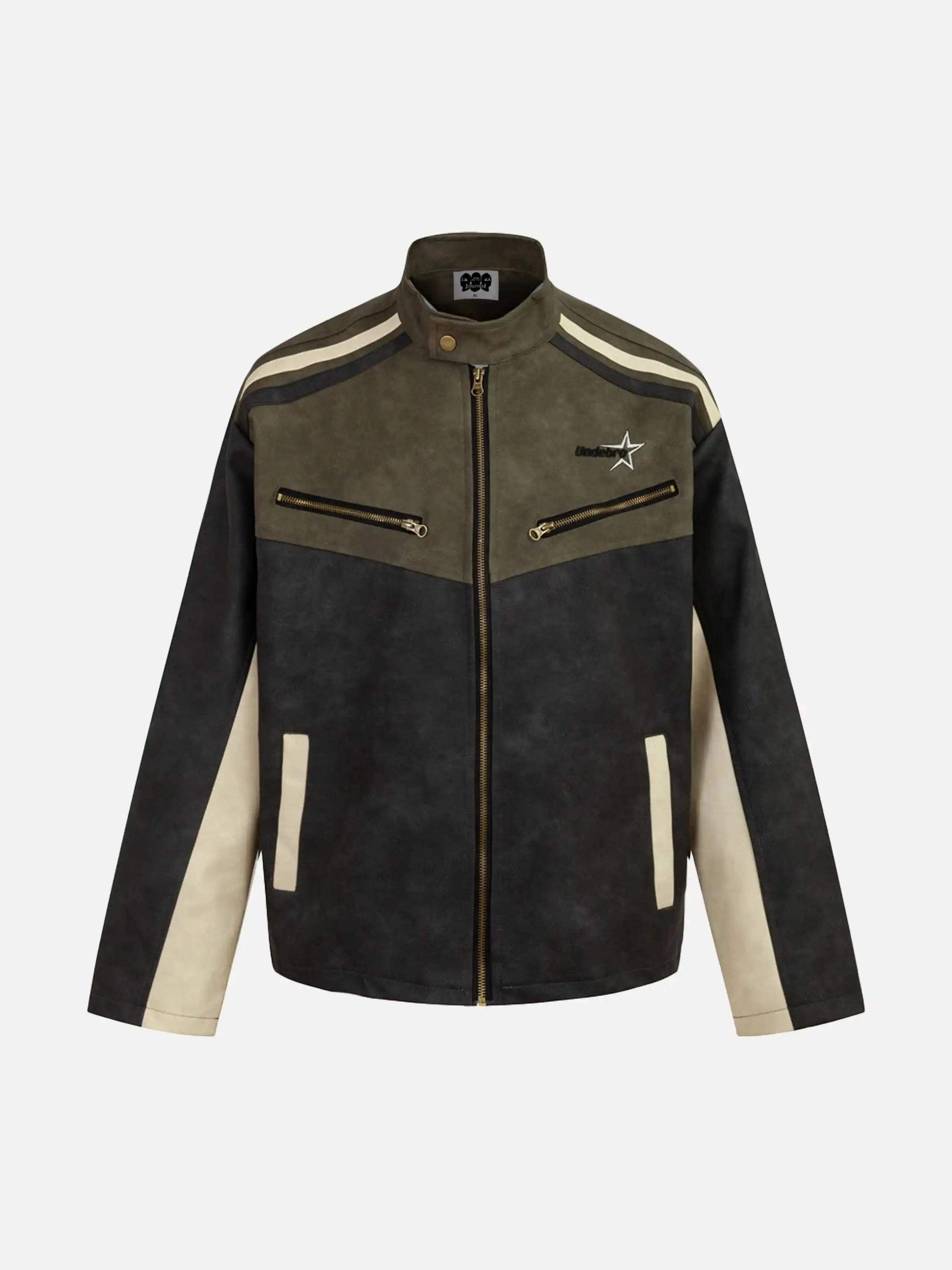 Disguisen Hip-Hop Motorcycle Trend Jacket