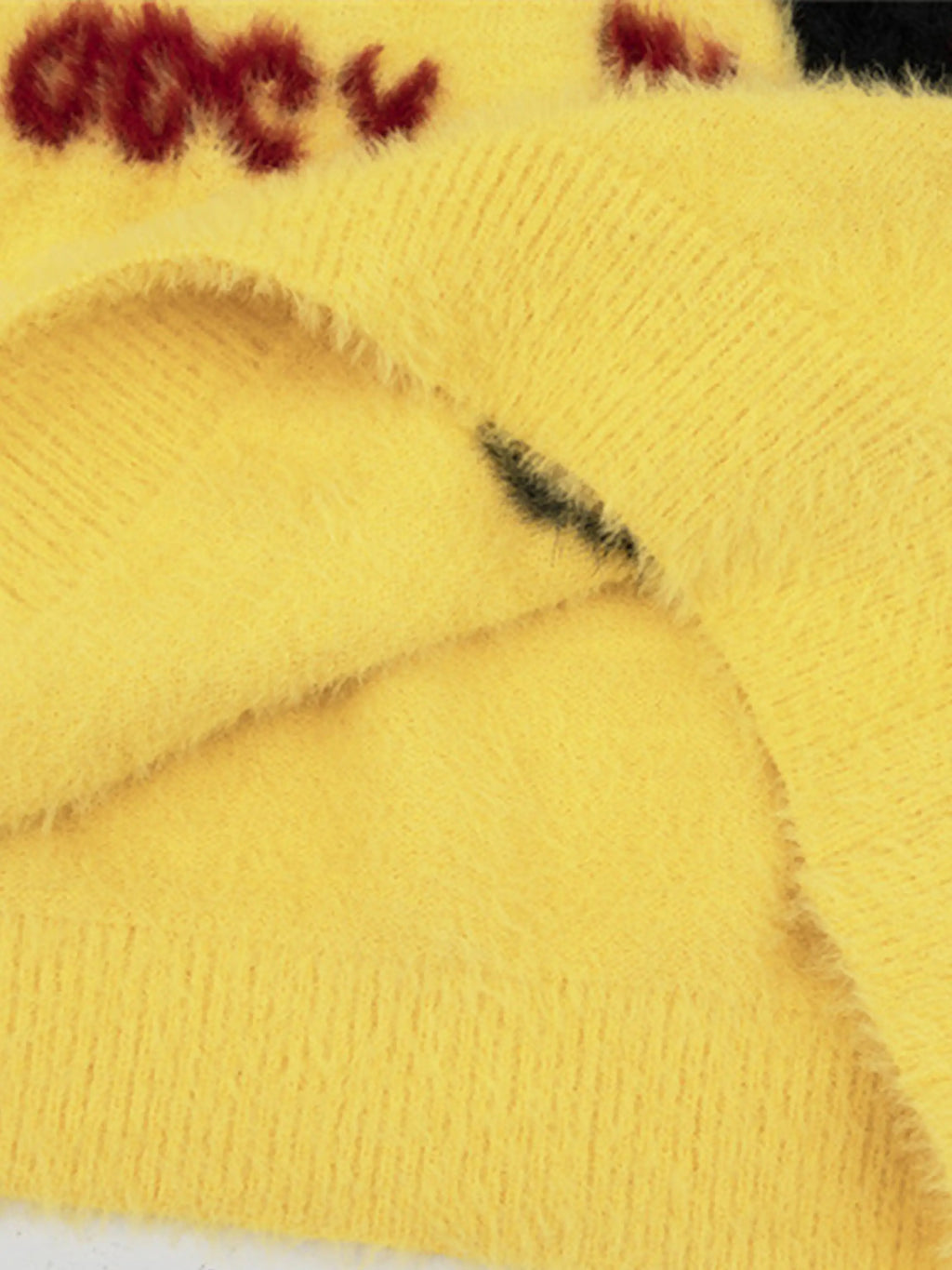 Disguisen Kitten Jacquard Mohair Sweater