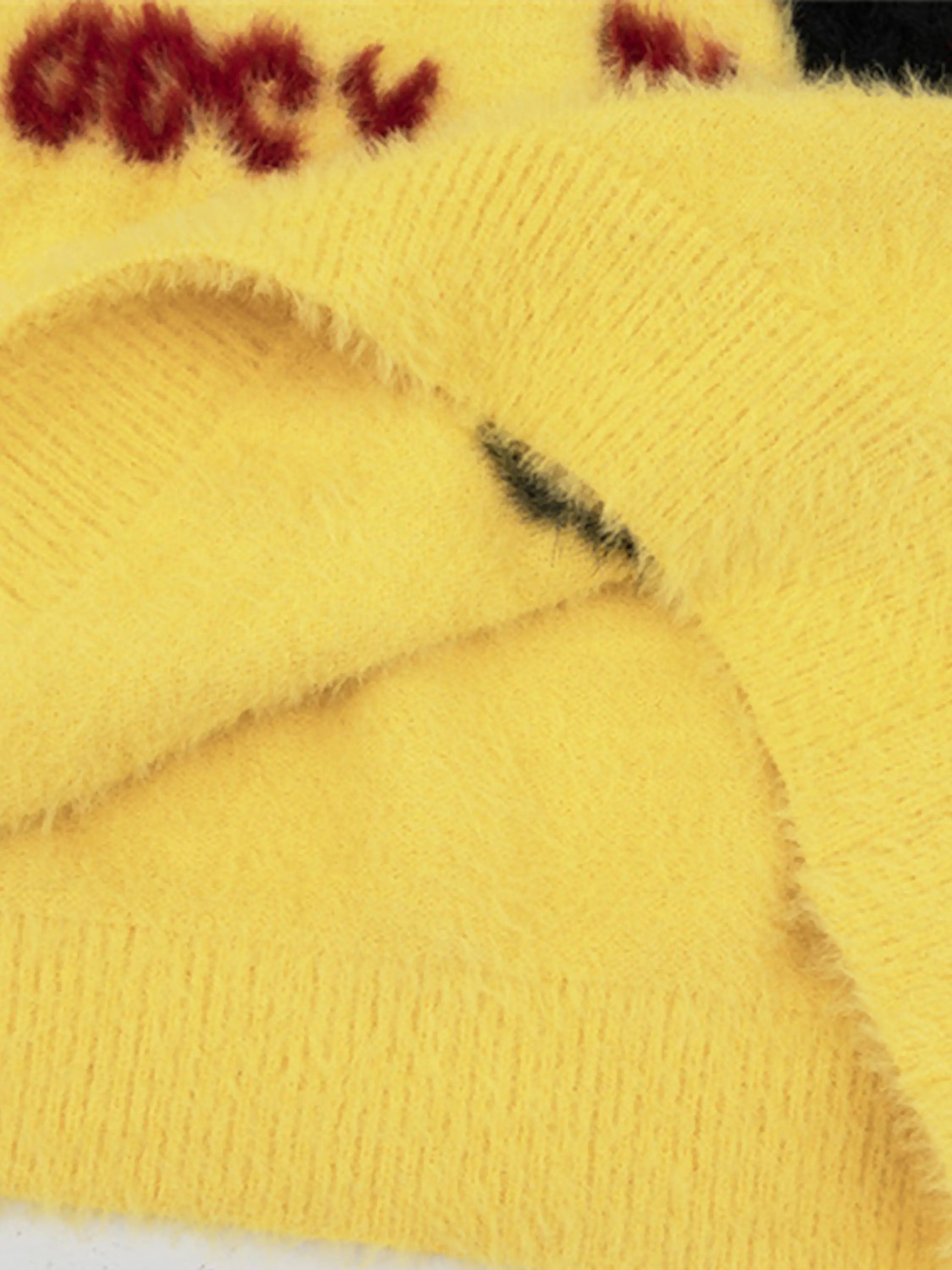 Disguisen Kitten Jacquard Mohair Sweater