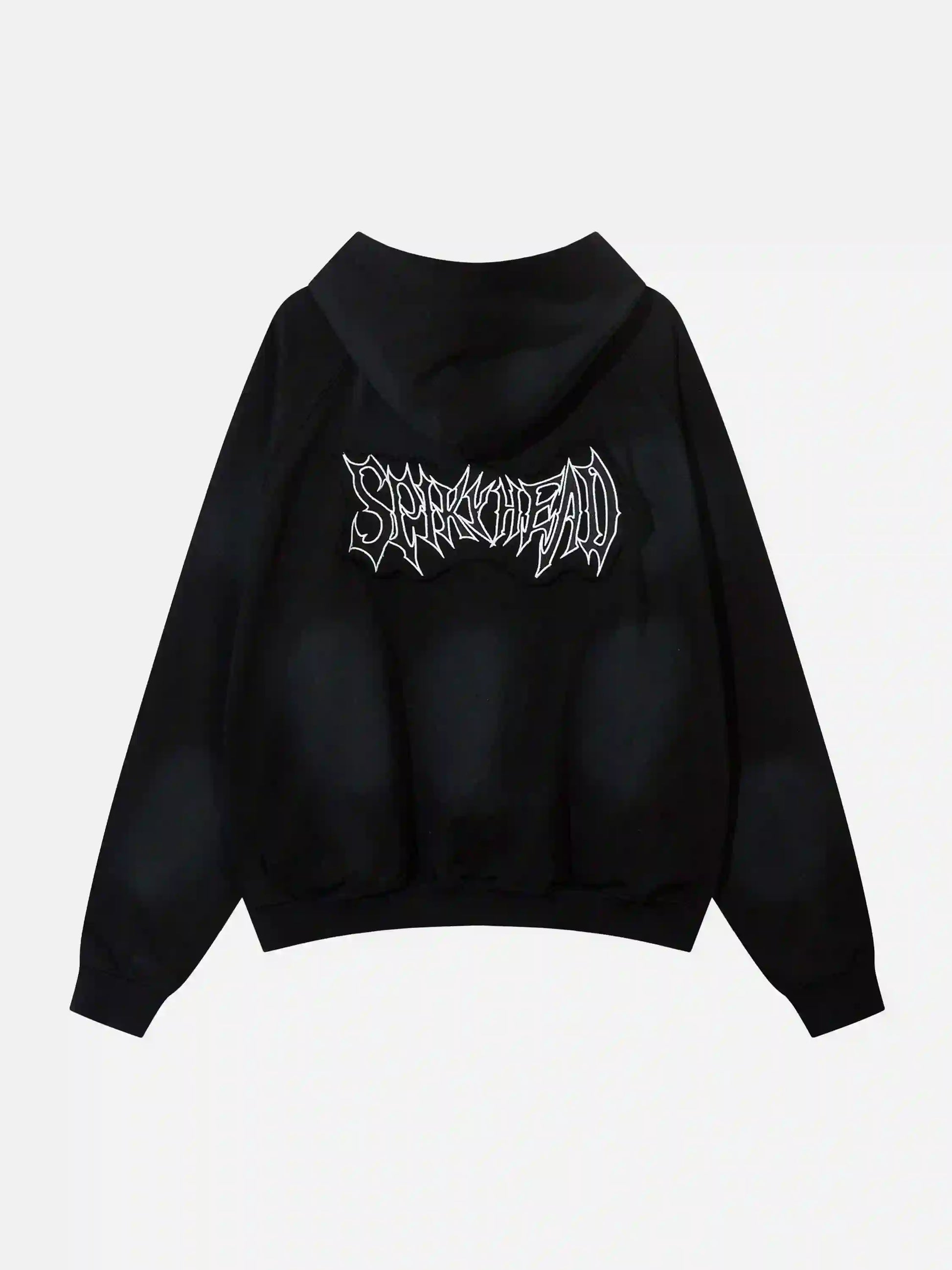 Disguisen Embroidery Spots Zip-up Hoodie
