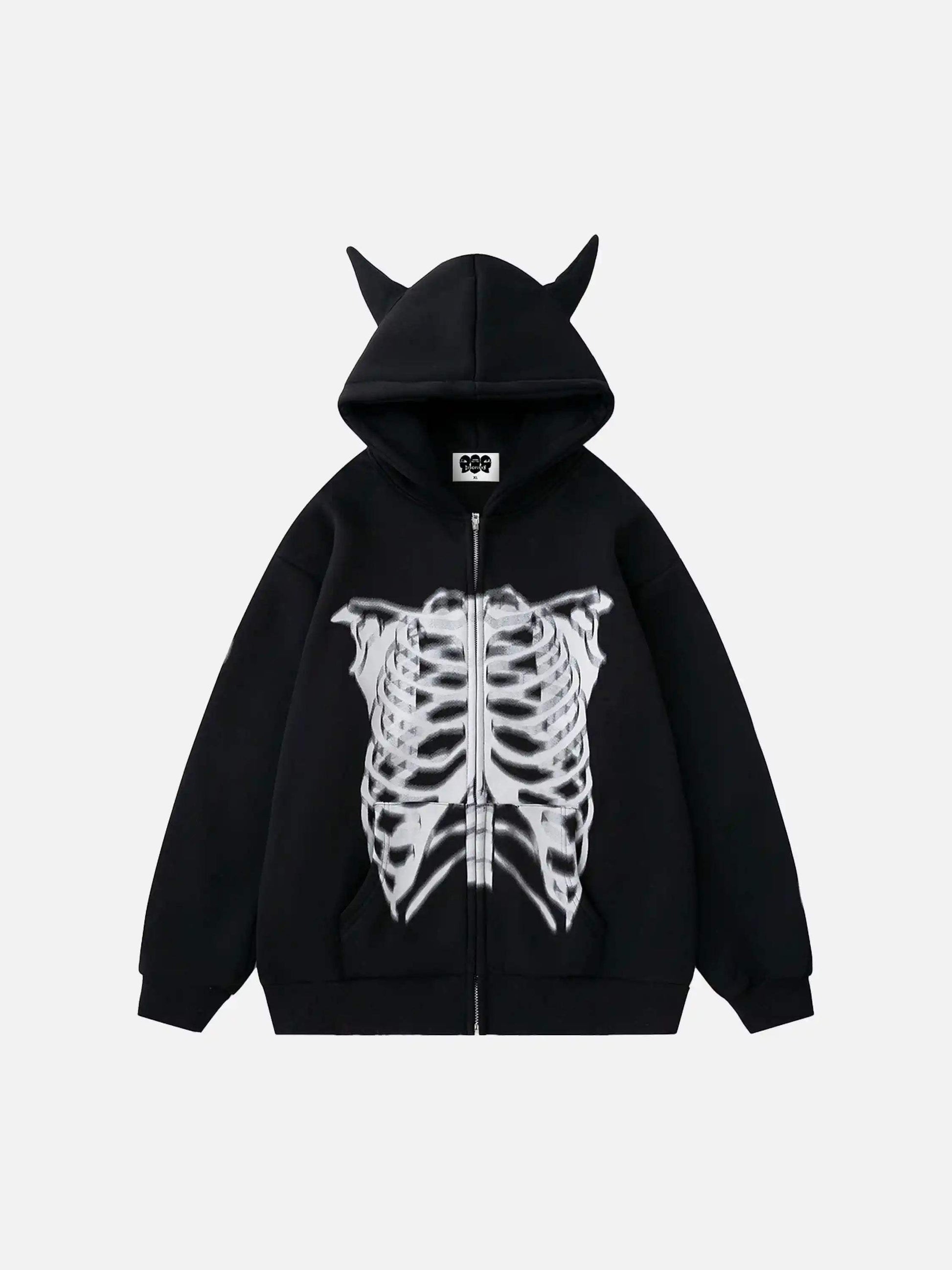 Disguisen Hip-Hop Graffiti Fleece Horn