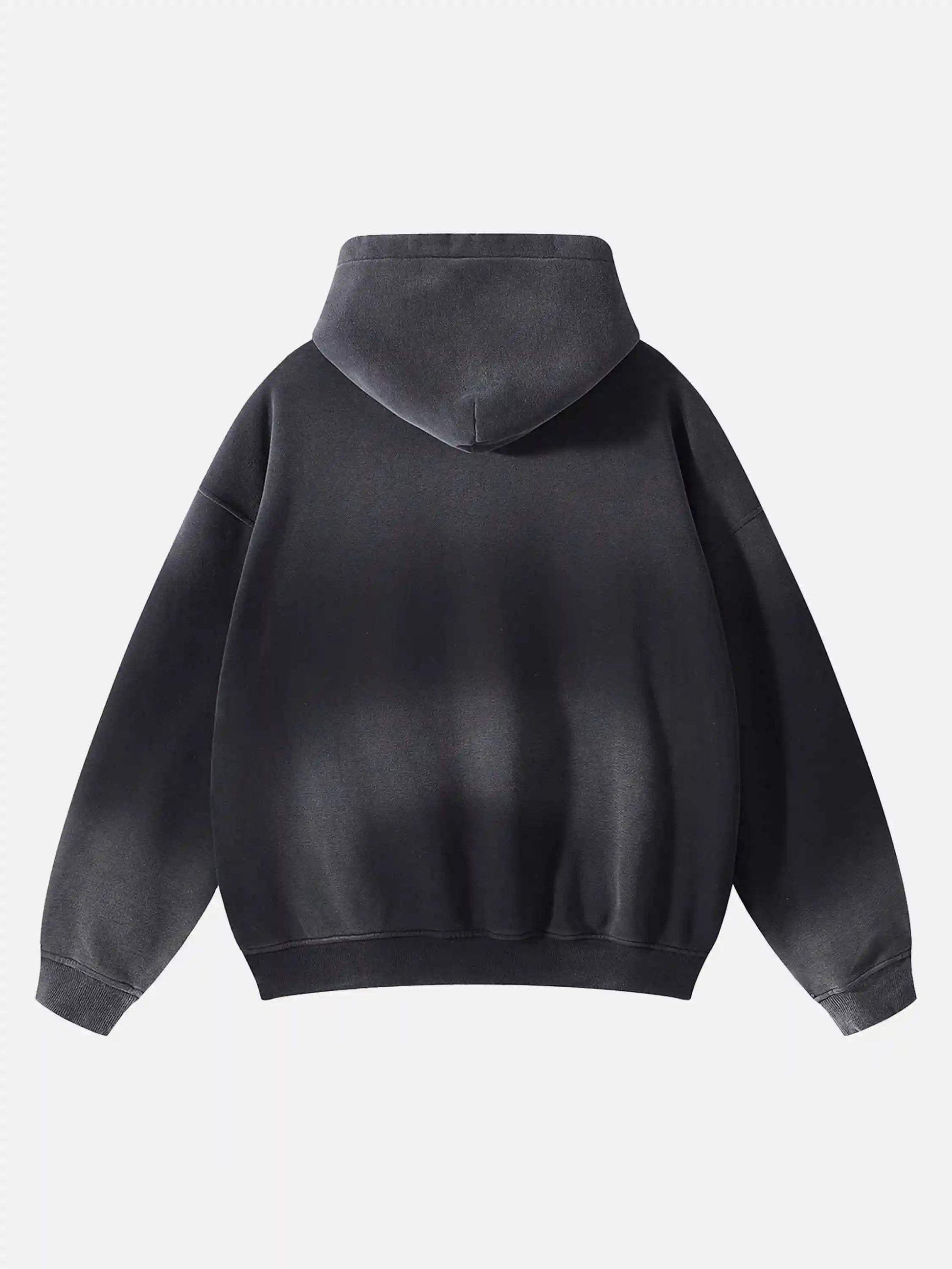 Disguisen Hip-hop Distressed Hoodies