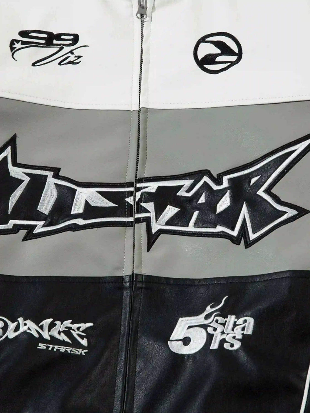 Stitching Pu Motorcycle Jacket