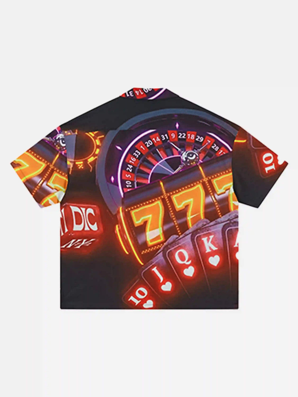 Disguisen American Street Dice Flower Shirt-0508