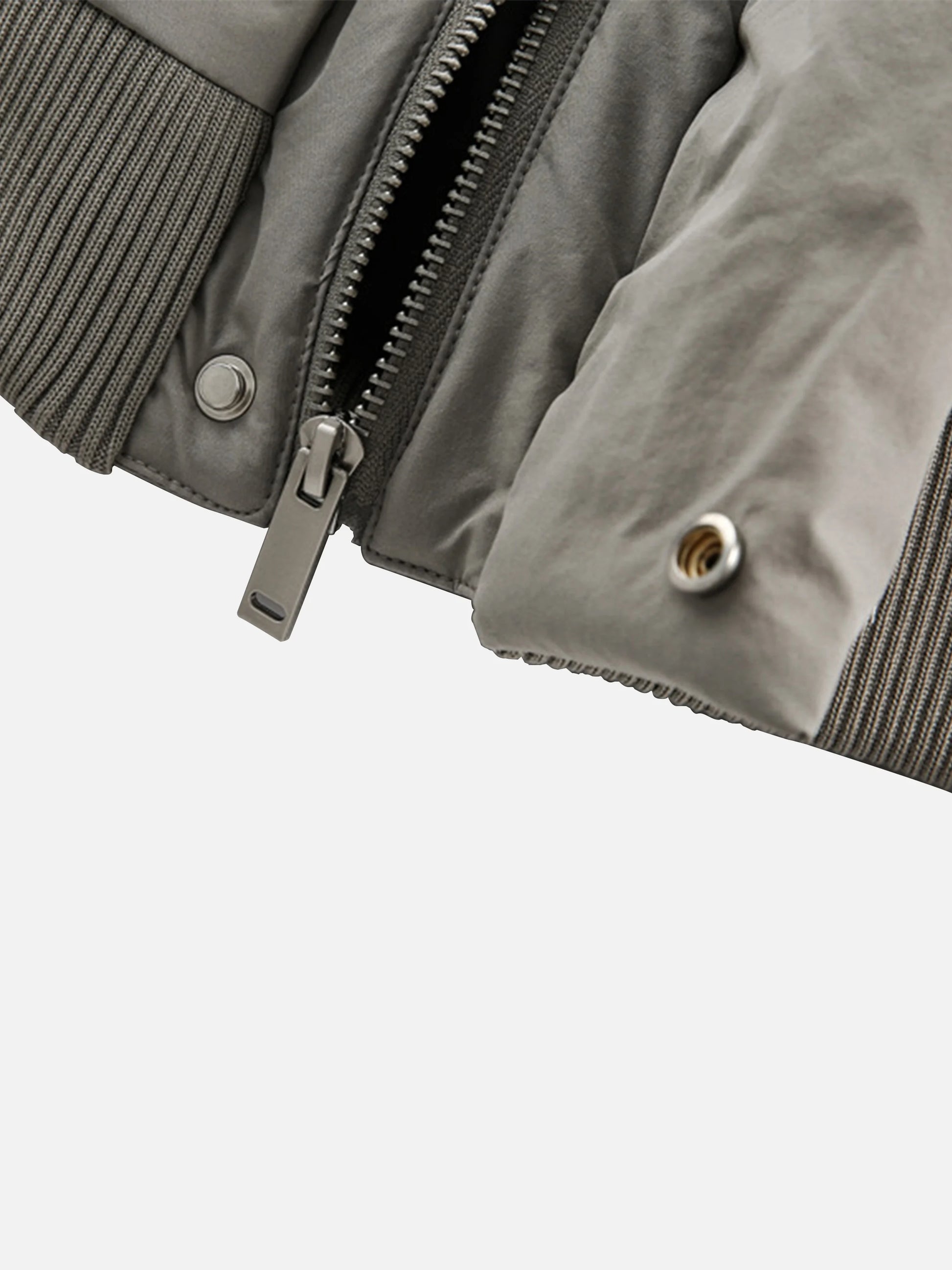 Solid Color Cropped Coat