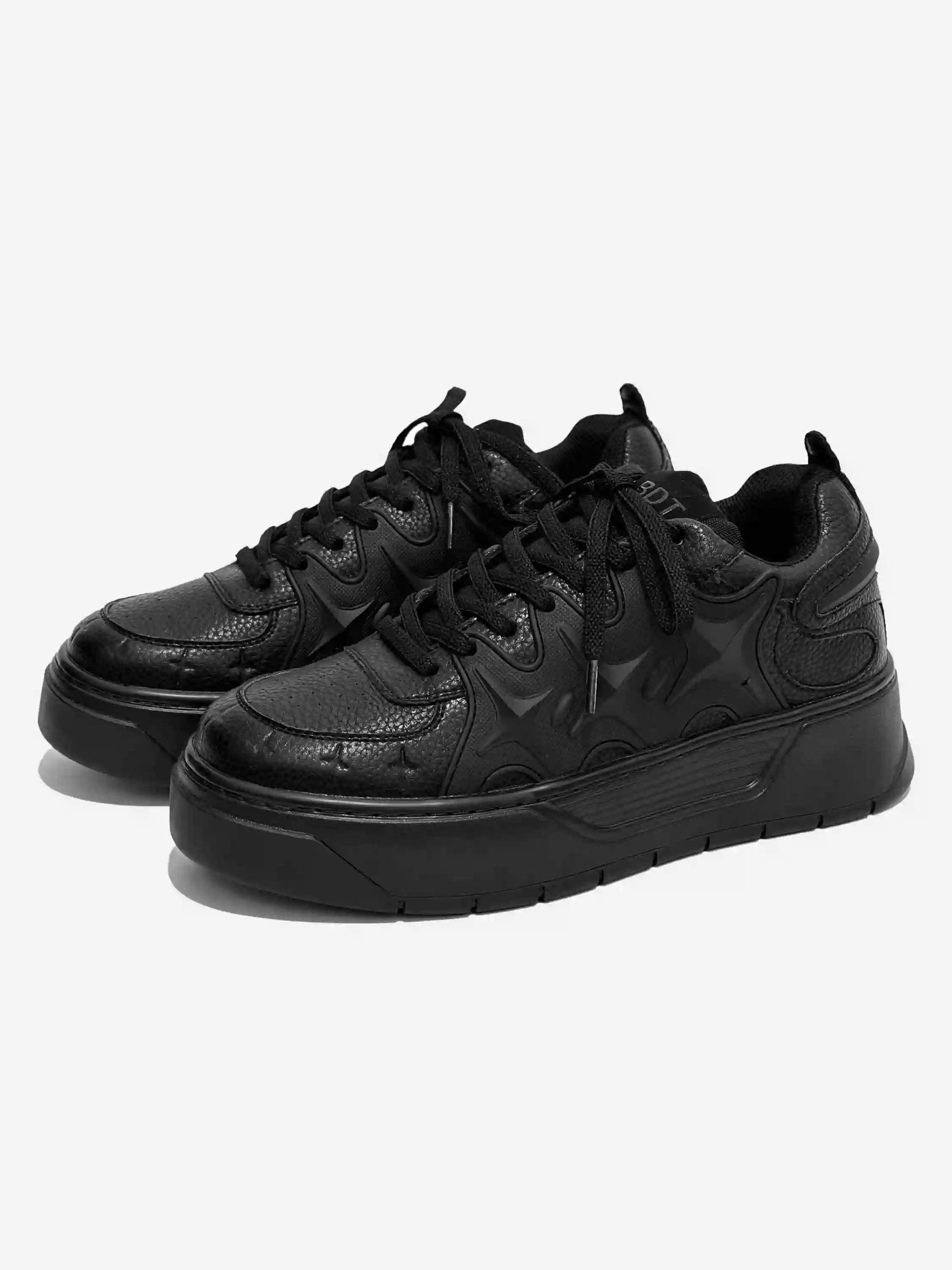 Disguisen Hip-Hop Personality Three Star Skateboard Sneakers