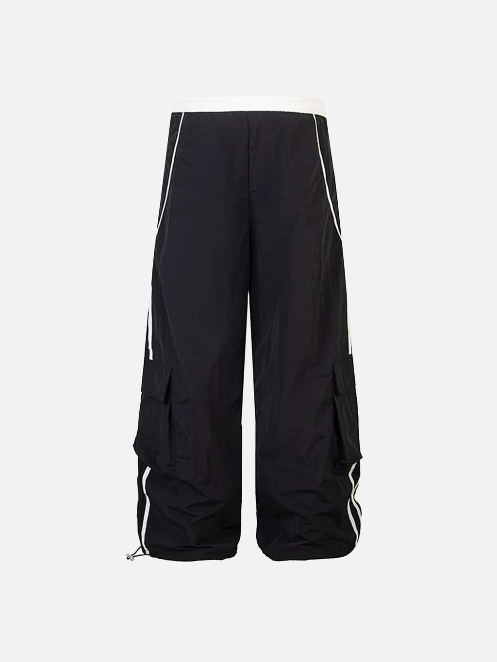 Disguisen Contrast Striped Drawstring Sweatpants