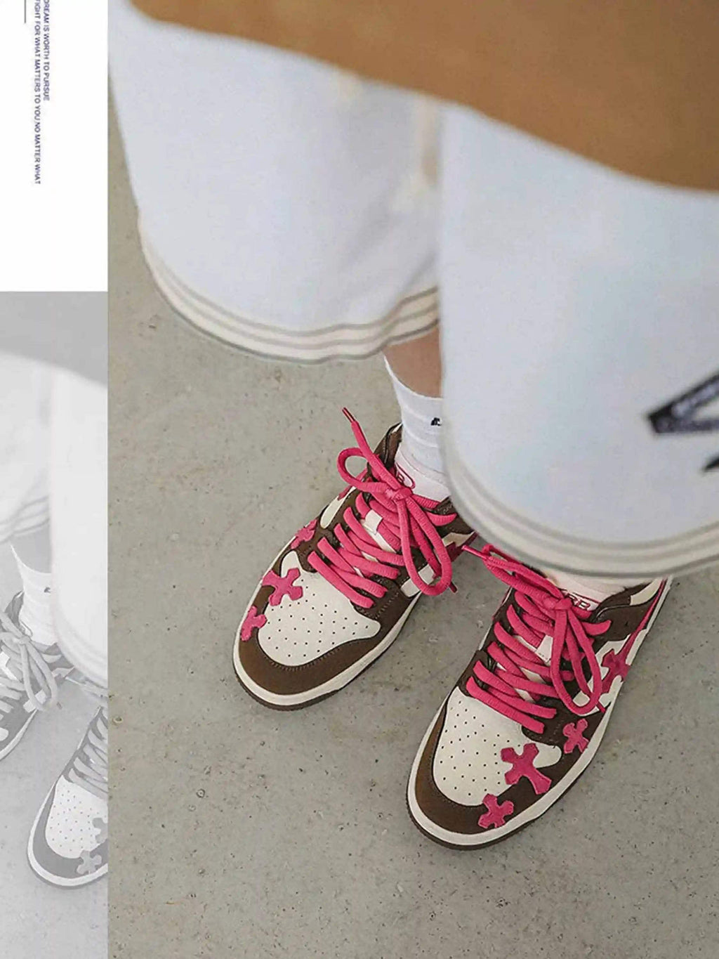 Disguisen Splicing Skateboard Sneakers