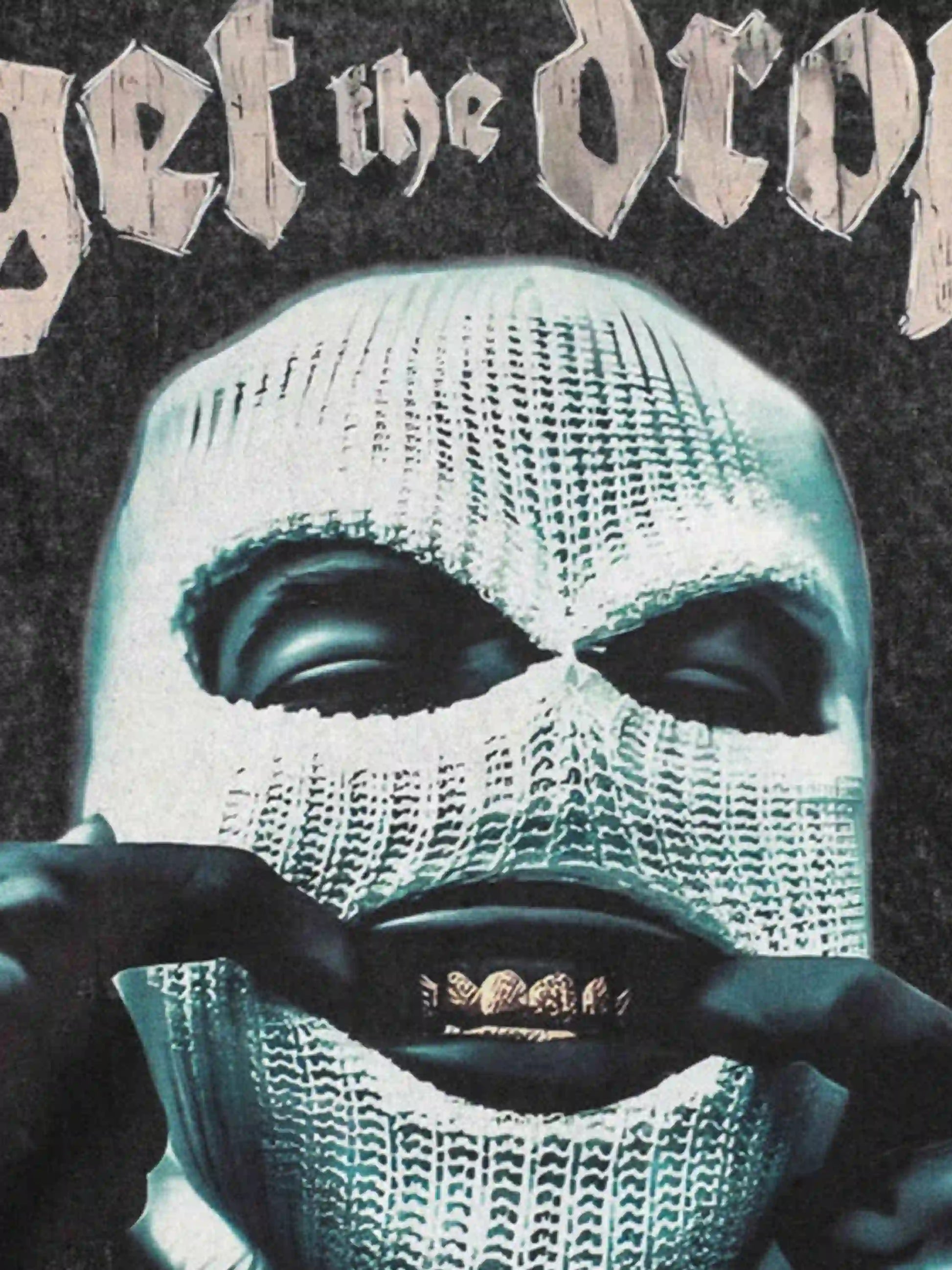 Disguisen Retro High Street Mask Ghost Face T-Shirt