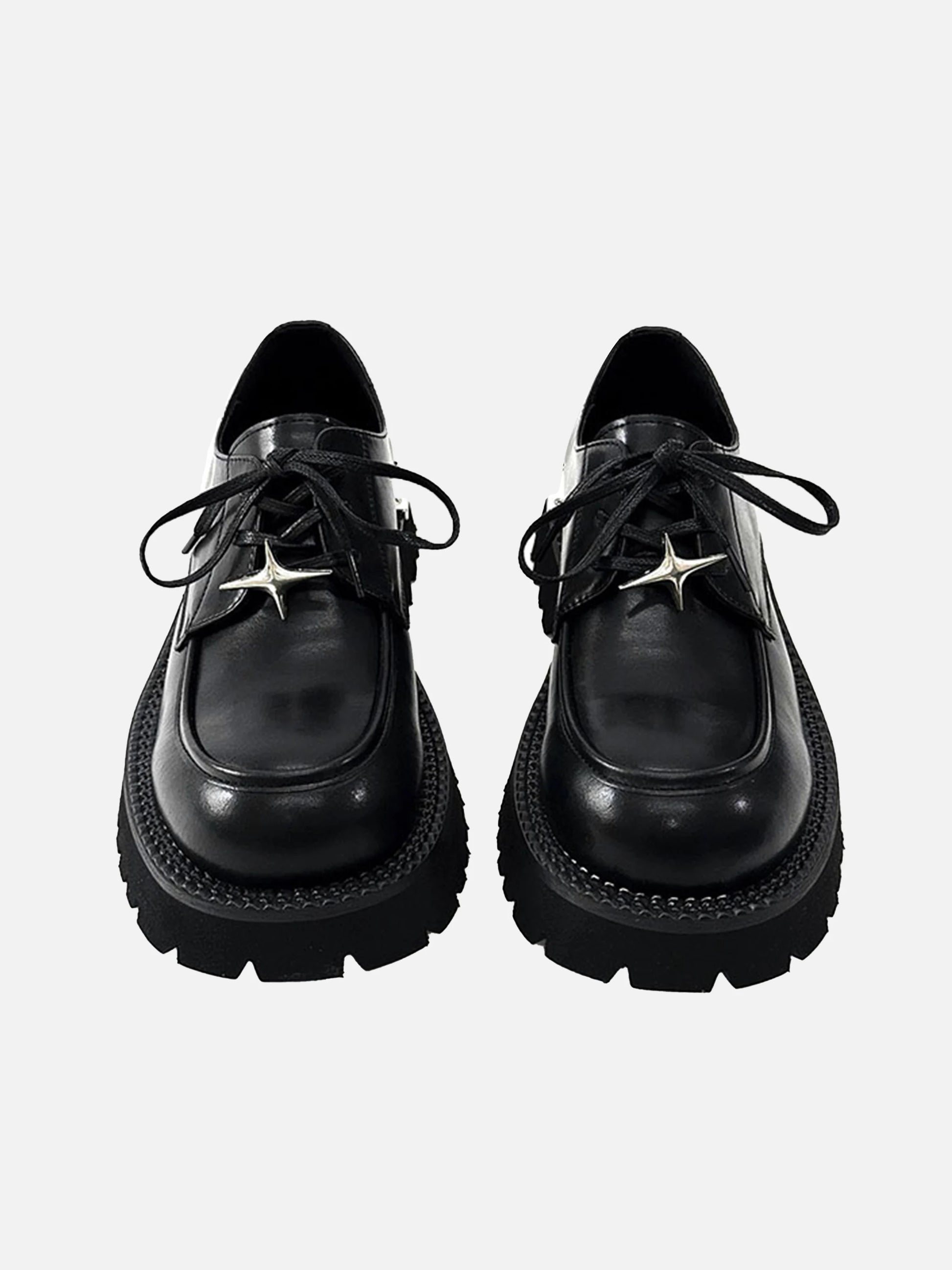 Four-pointed Star Strap Loafer