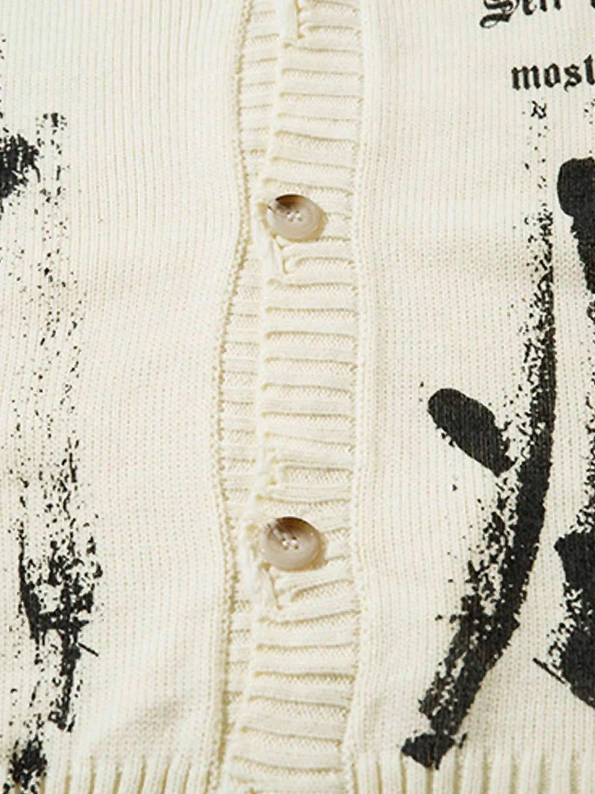 Disguisen Palm Graffiti Cardigan