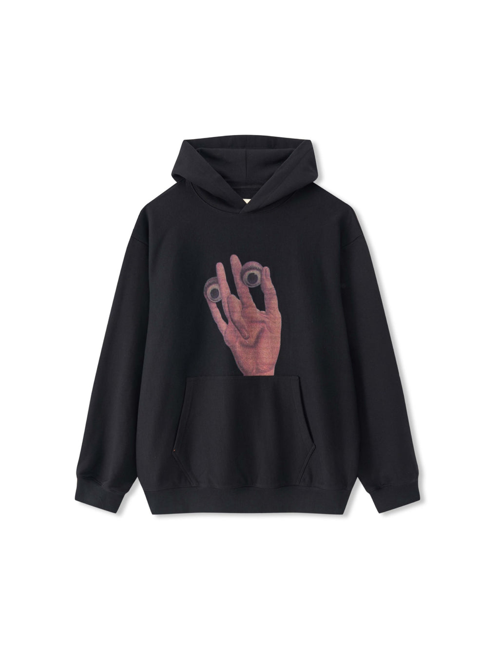 Gesture Expression Print Hoodie