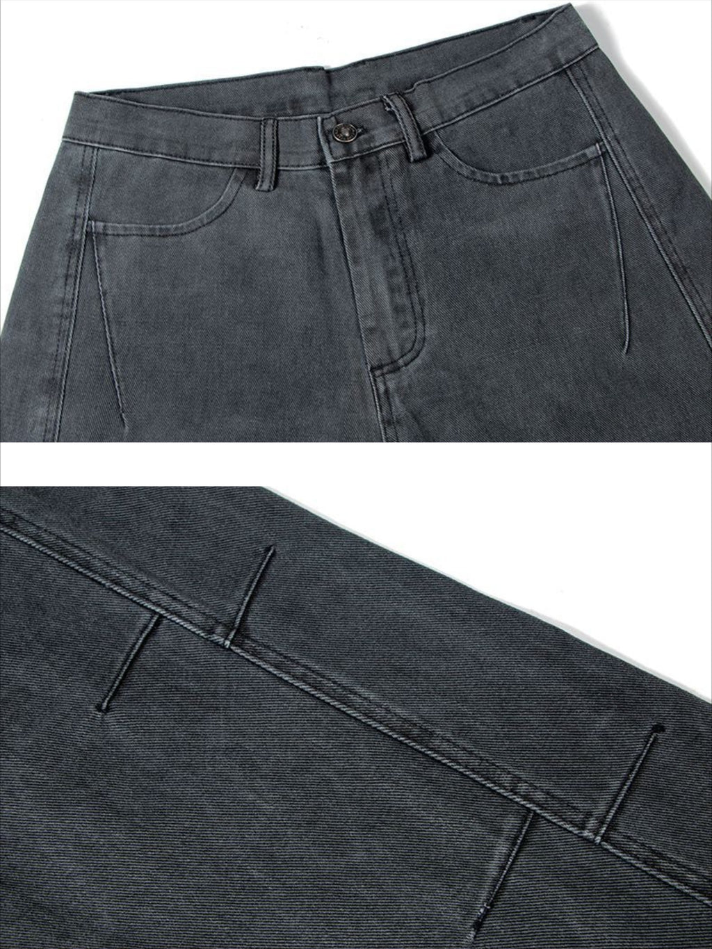 Vintage Washed Distressed Jeans