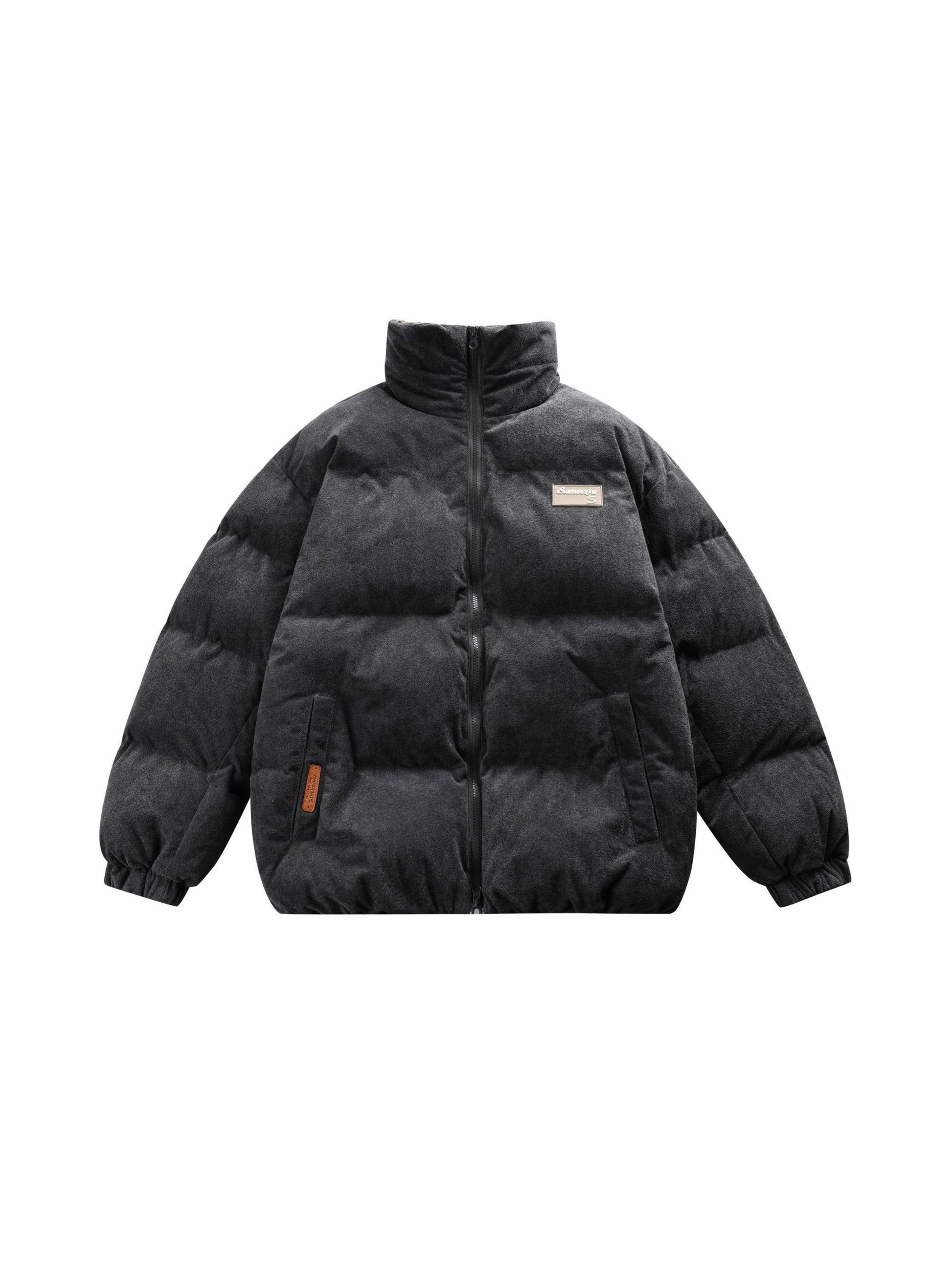 Academic Style Grid Leisure Coat