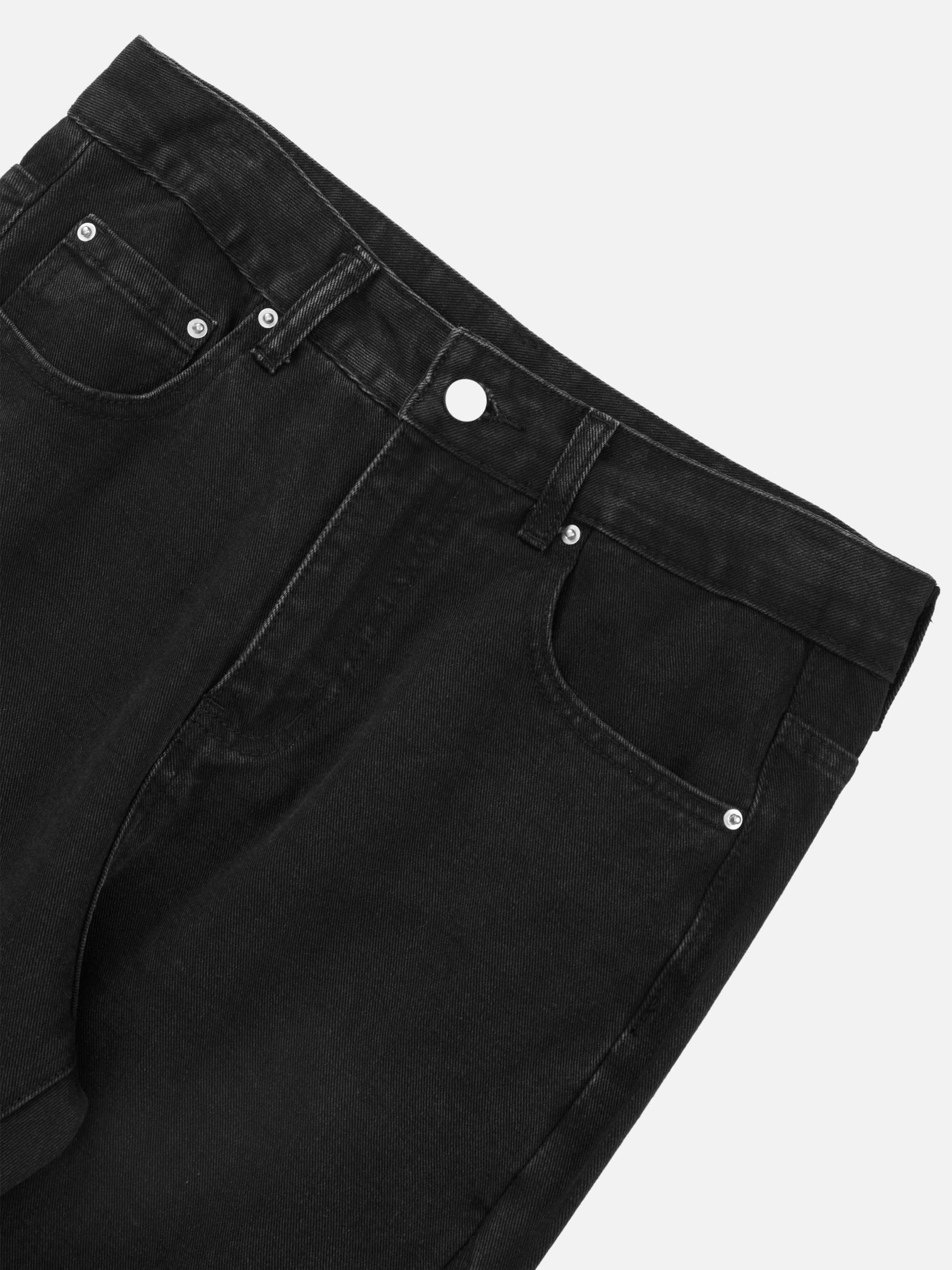 Disguisen Ripped Double Straight Jeans