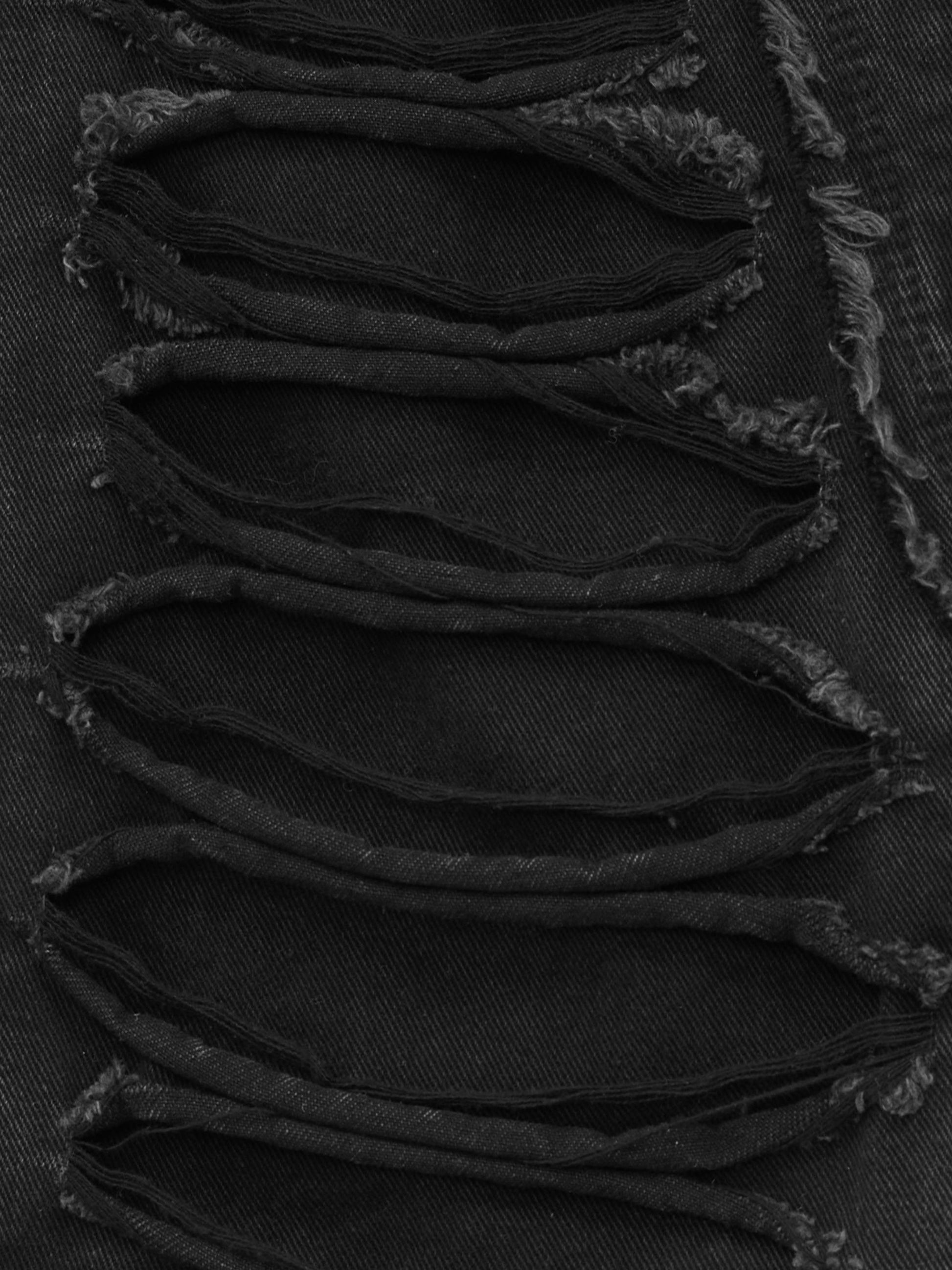 Disguisen Ripped Double Straight Jeans