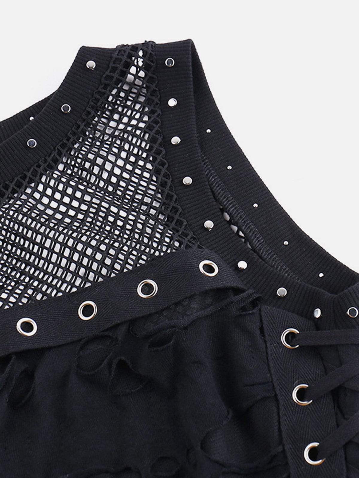 Disguisen Ripped Mesh Vest