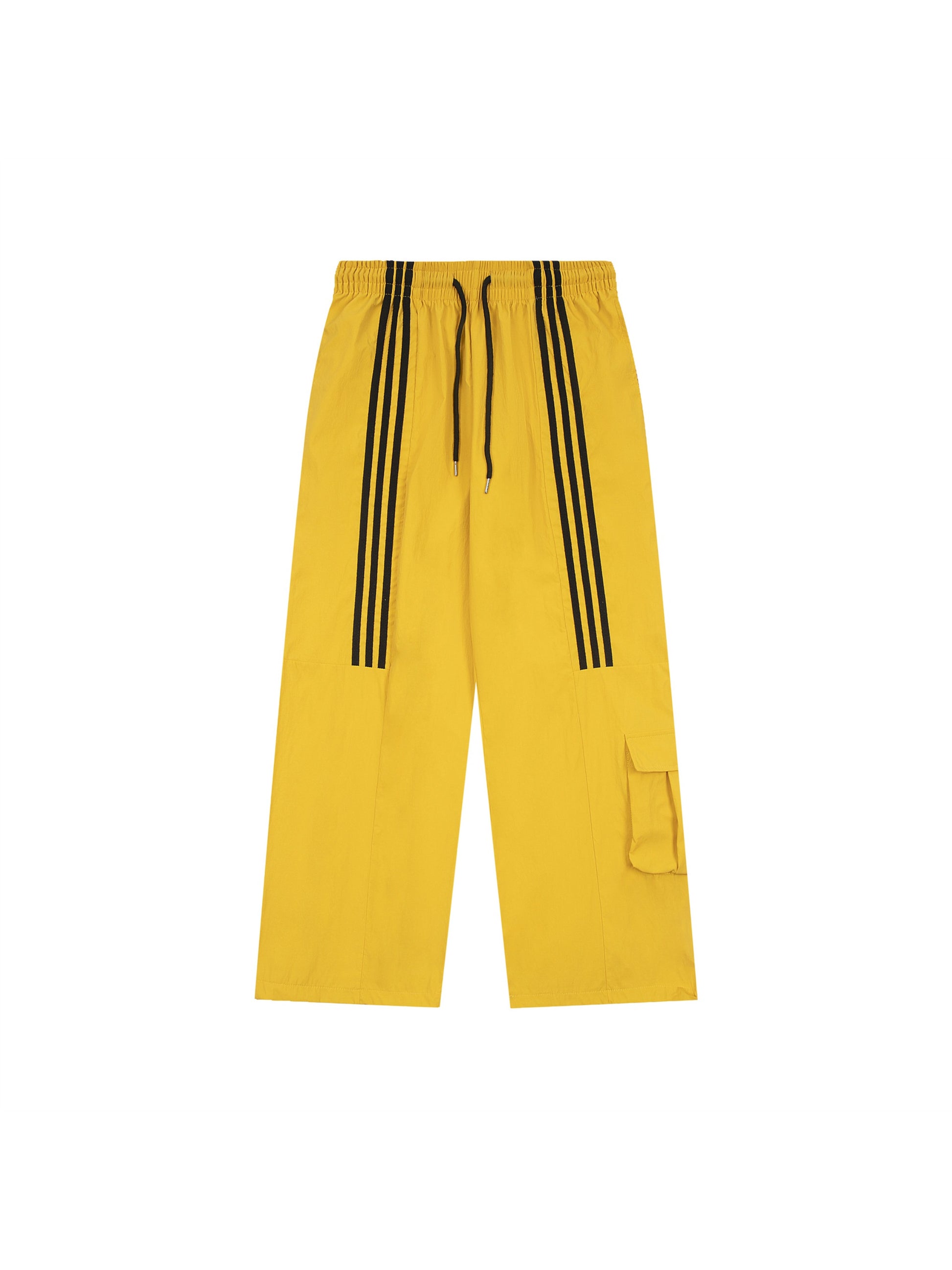 Striped Draped Sweatpants