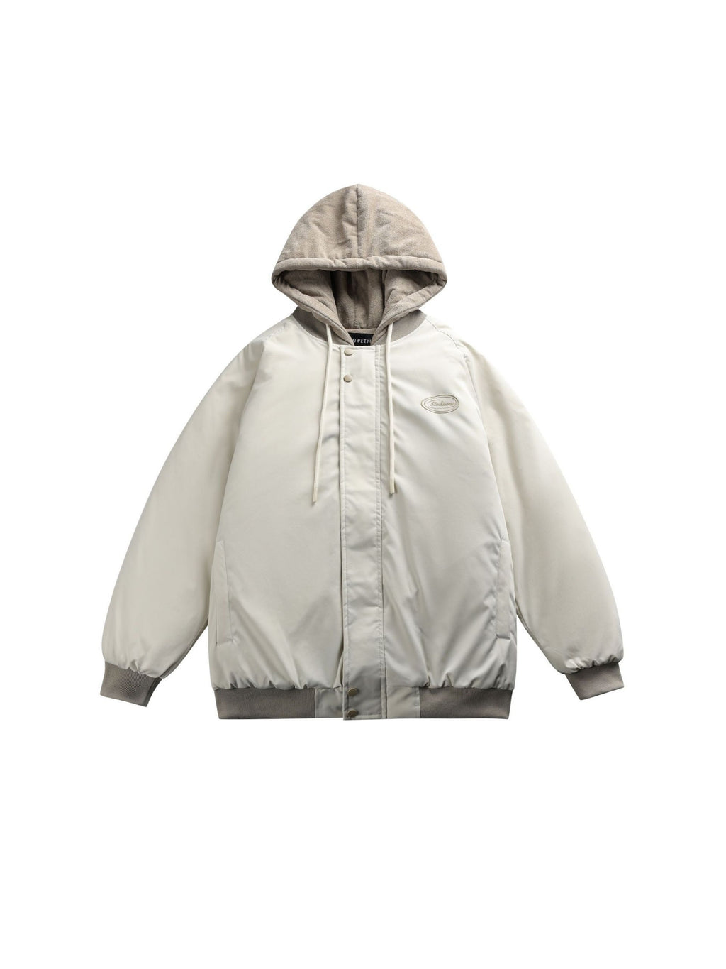 Vintage Fake Two-Piece Set Thickened Flight Jacket