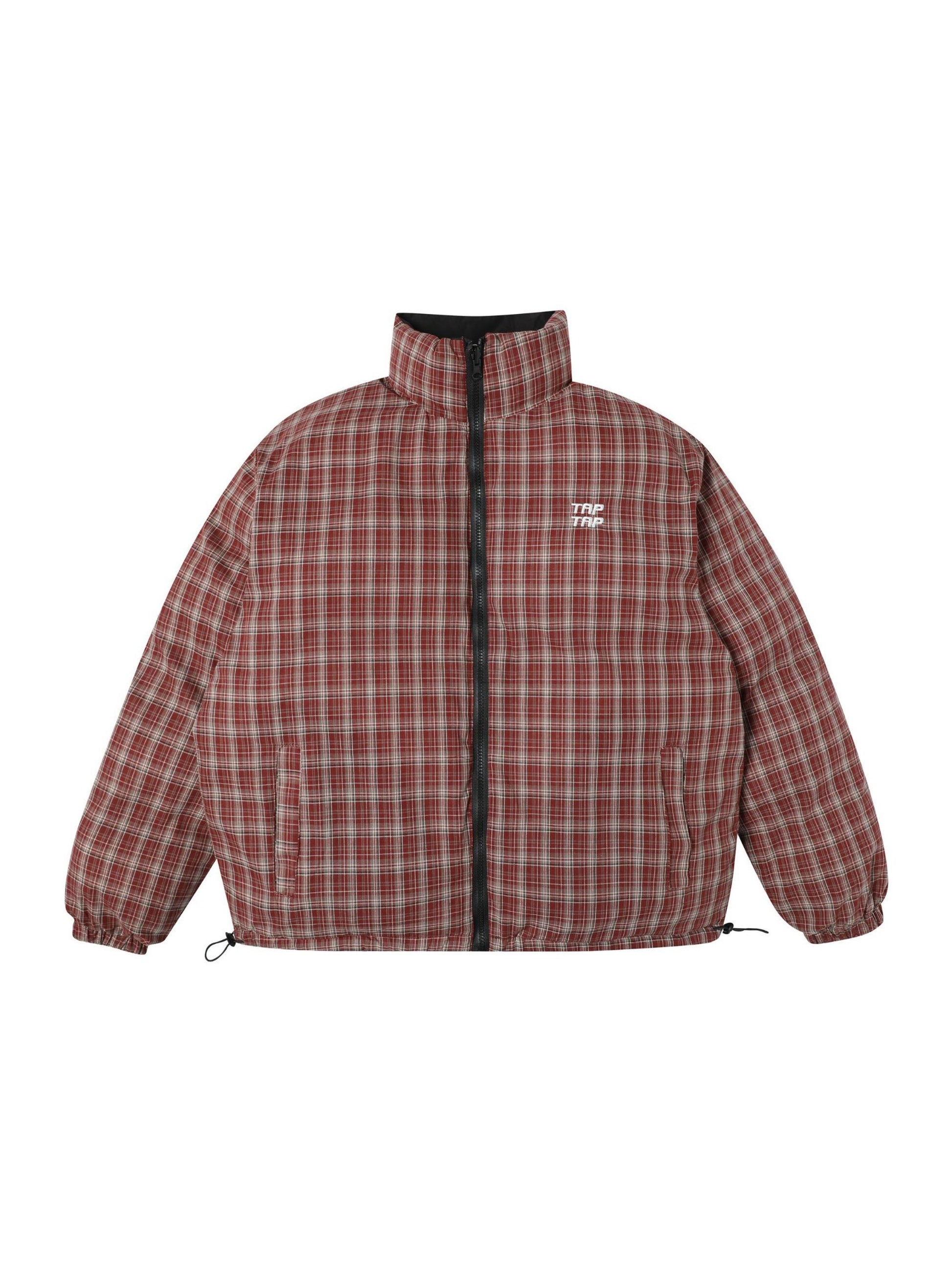 Minimalistic Double-sided Plaid Coat