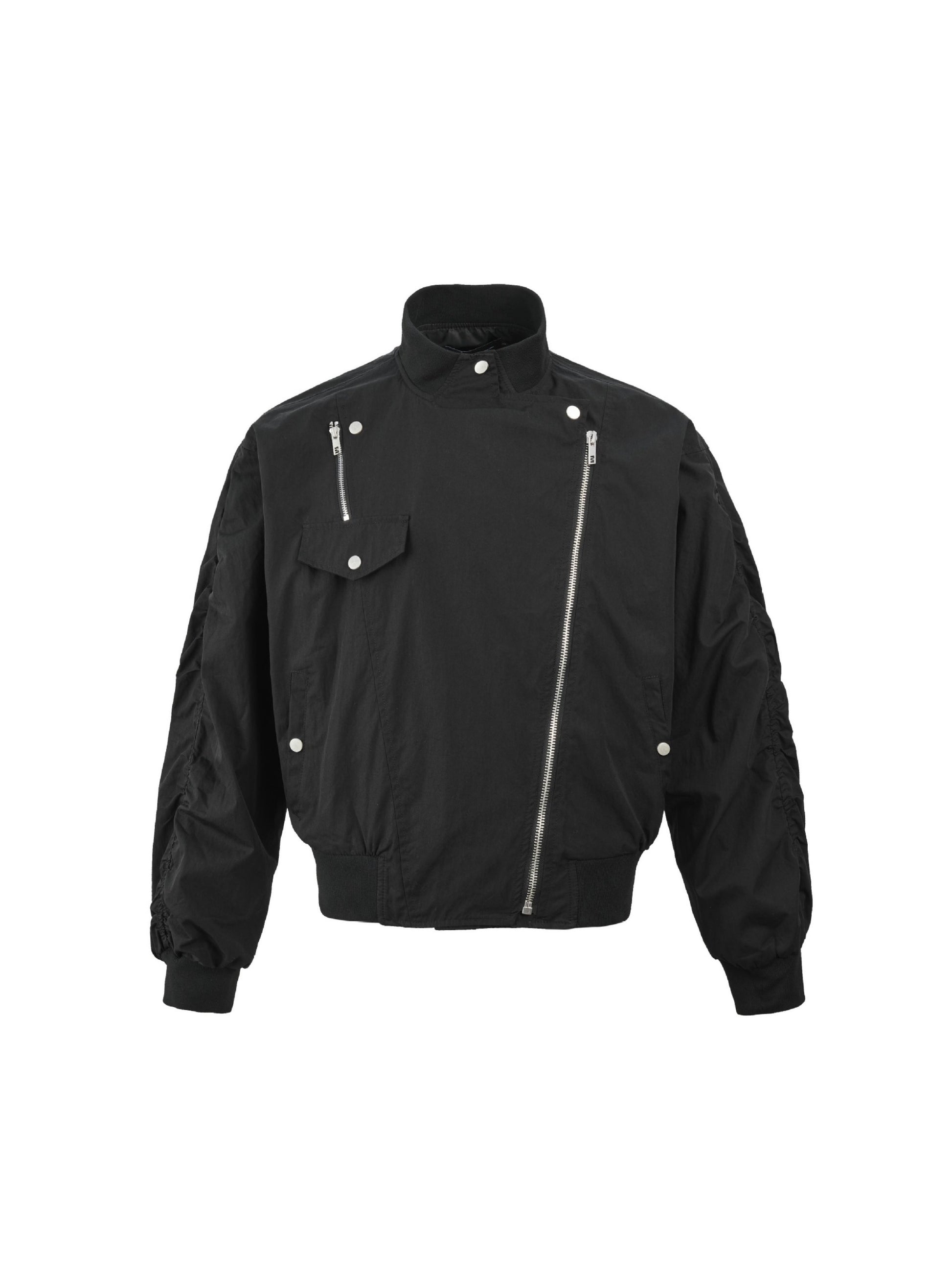 Vintage Work Cargo Solid Color Leisure Jacket