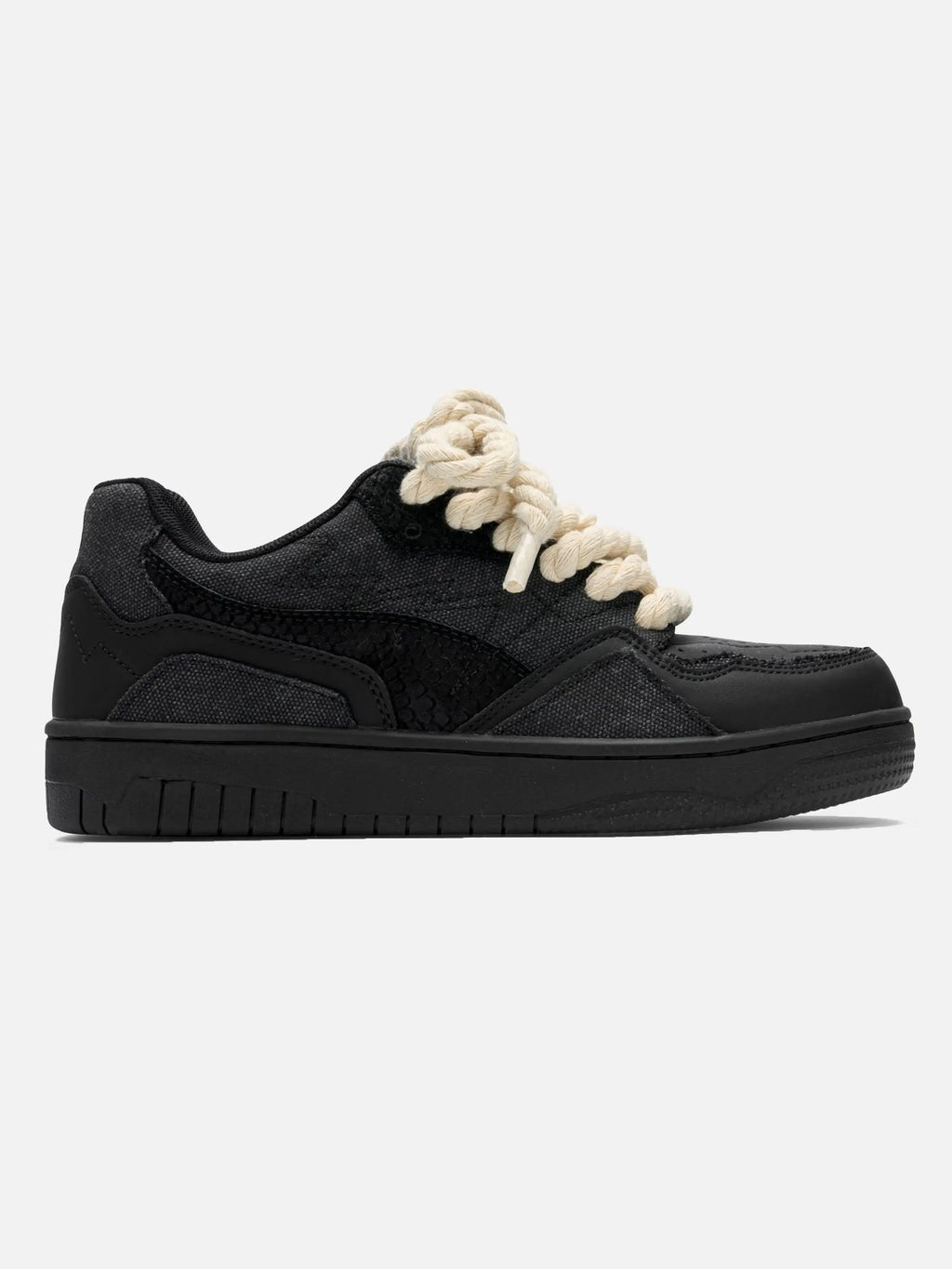 Disguisen Vintage Rope Design Patch Sneakers