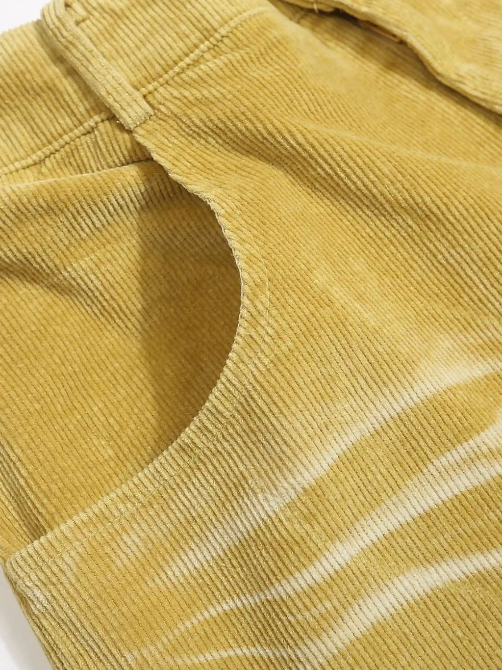 Vintage Water Ripples Corduroy Straight Leg Pants