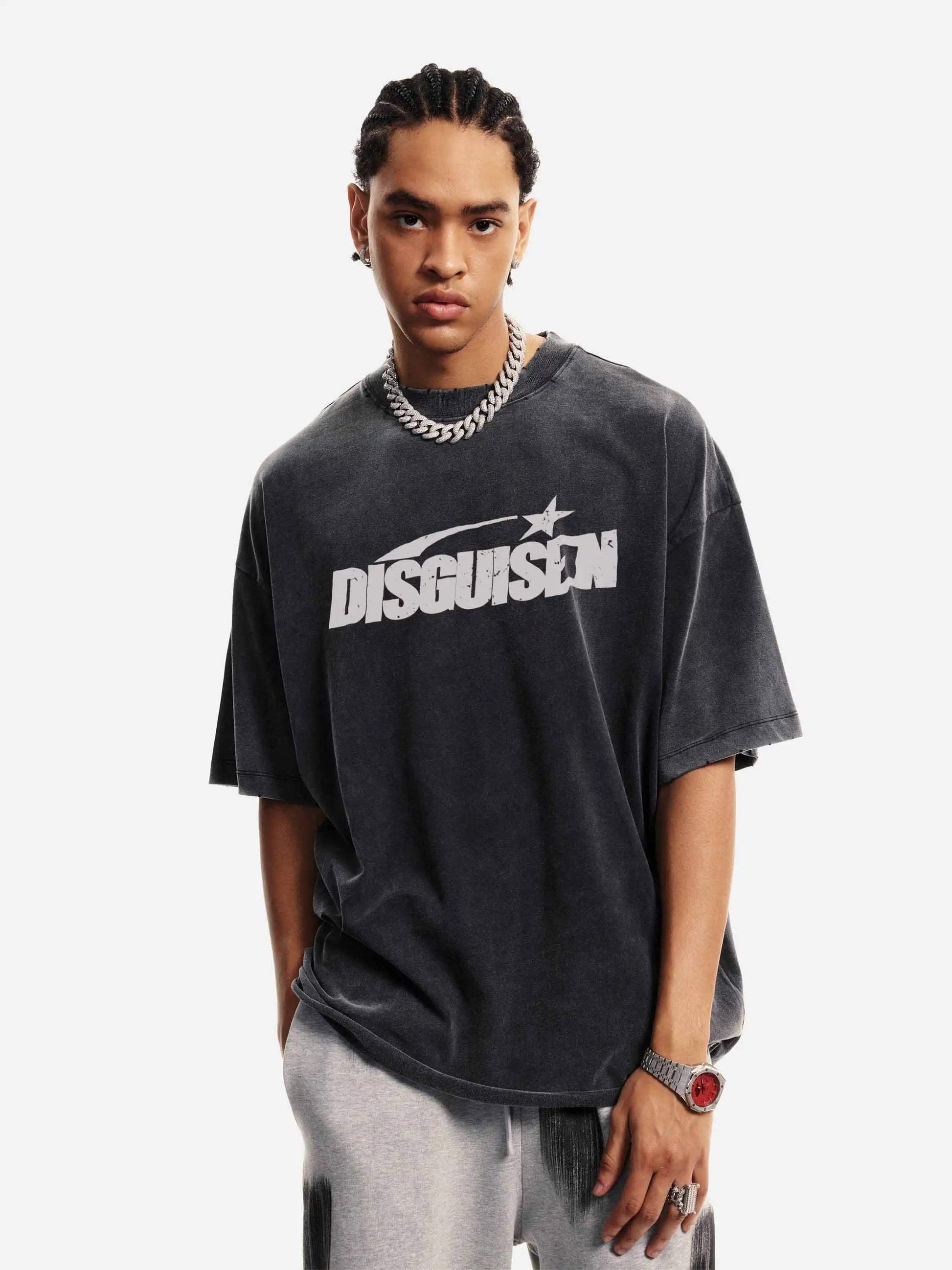 Disguisen Retro American Font T-Shirt