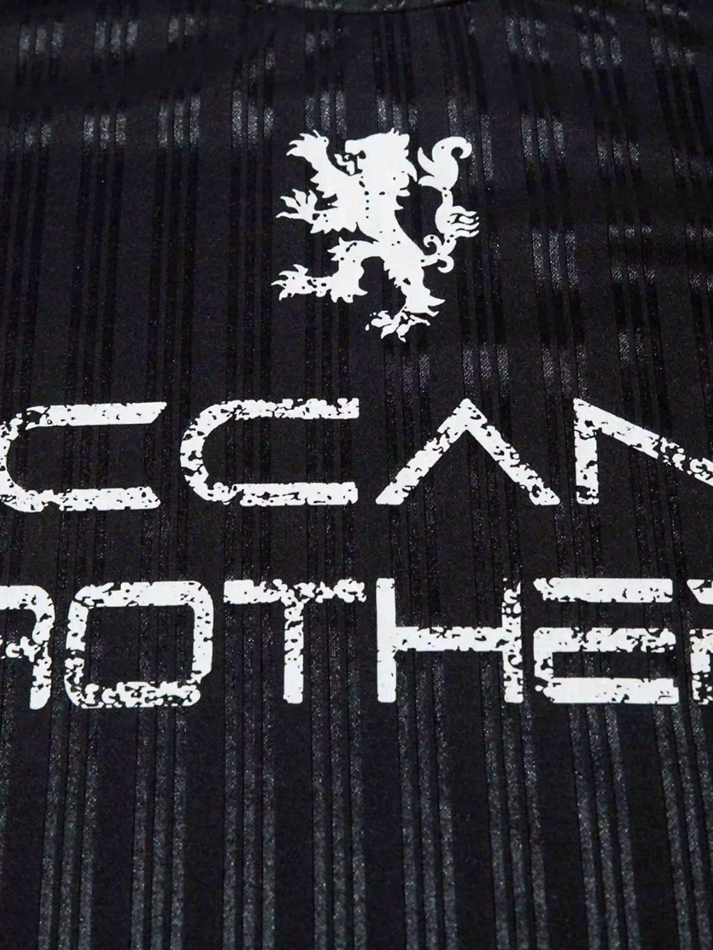 T-shirt à manches longues imprimé style streetwear américain
