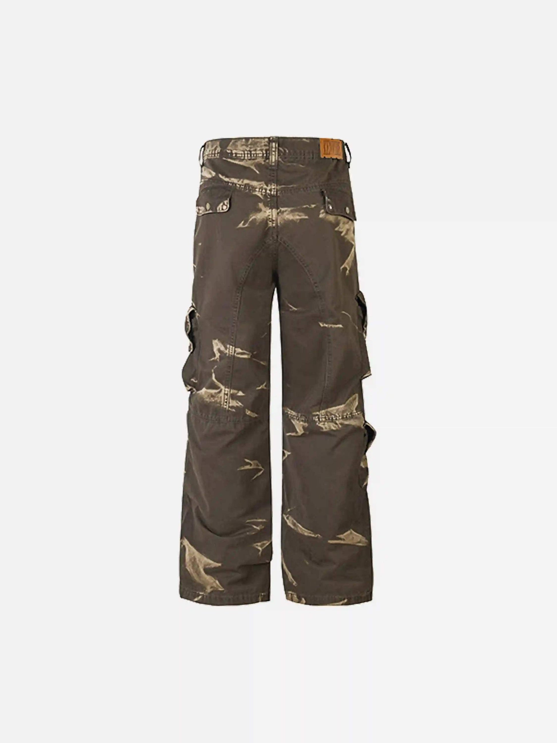 Disguisen American Retro Camouflage Work Trousers