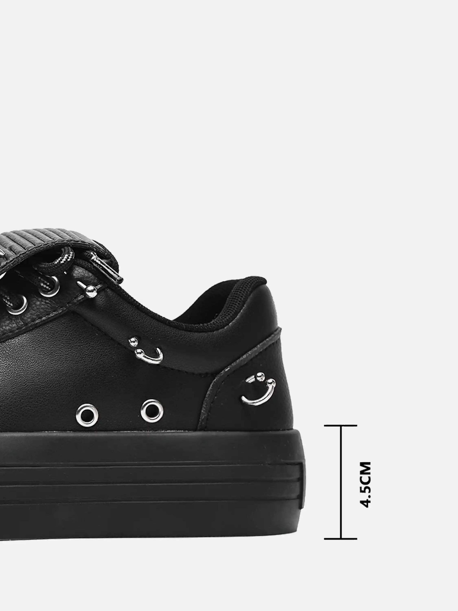Disguisen Retro Punk Big Toe Platform Shoes