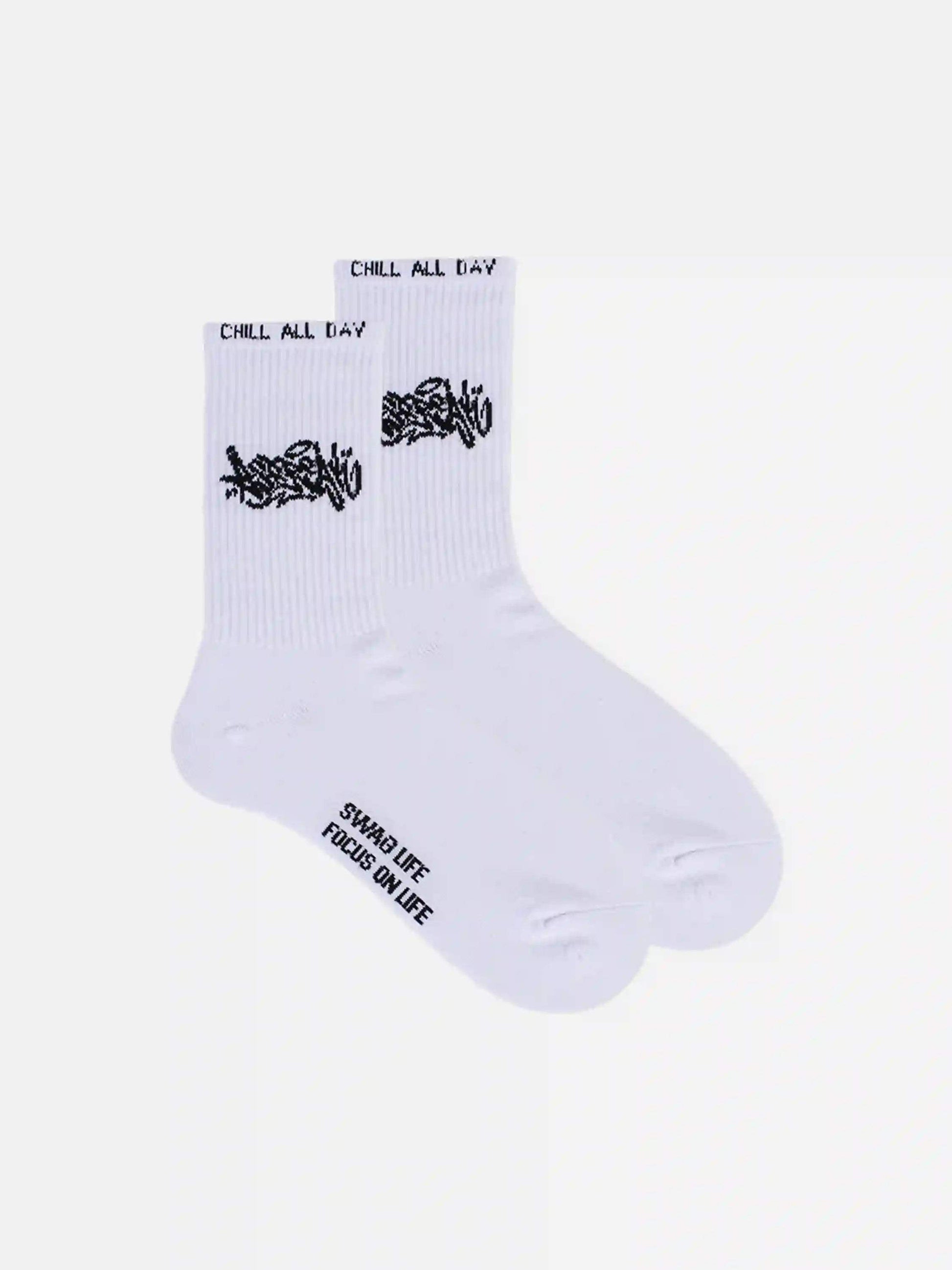 Disguisen American Street Style Mid-Length Socks