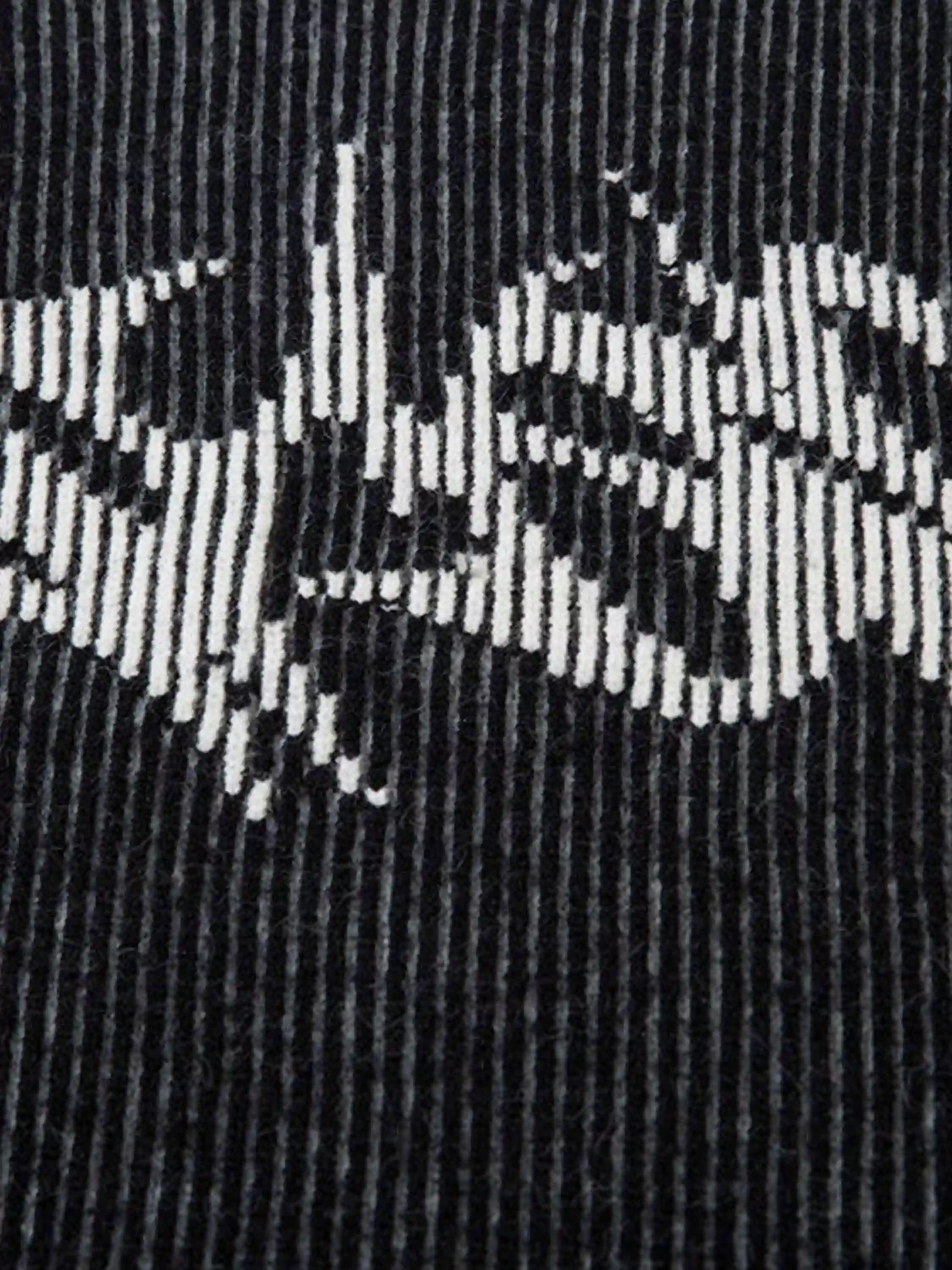 Disguisen Jacquard Half Turtleneck Knitted Sweater