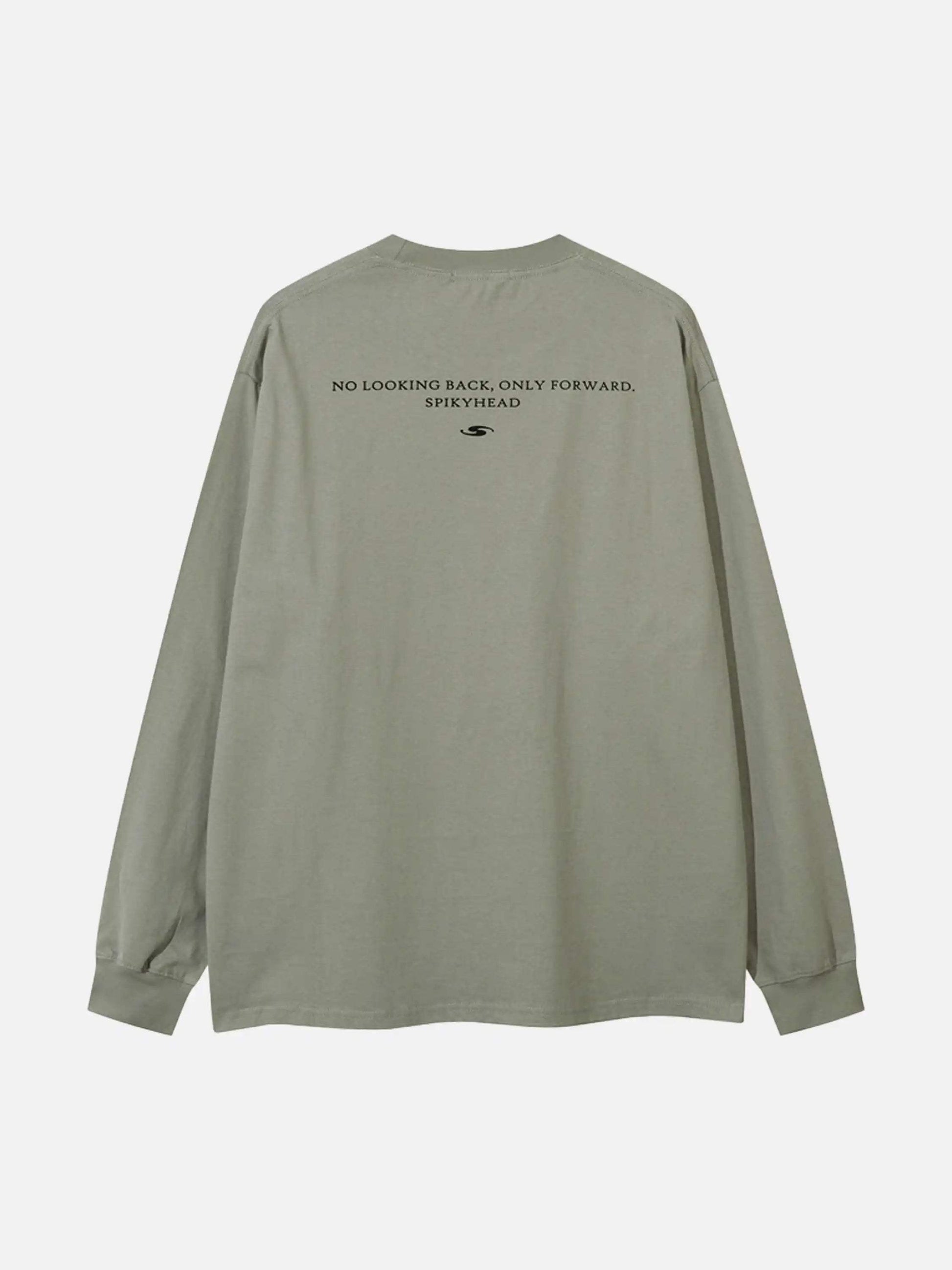 Disguisen Hip Hop Cotton Long Sleeve T-Shirt