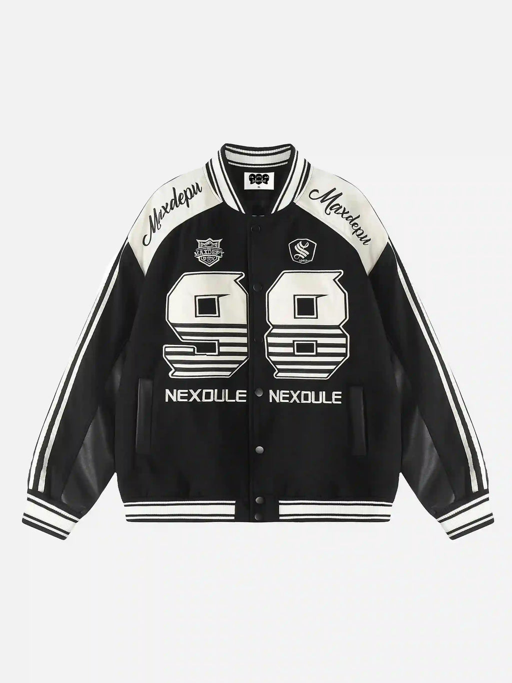 Disguisen Number 98 Embroidered Baseball Jacket