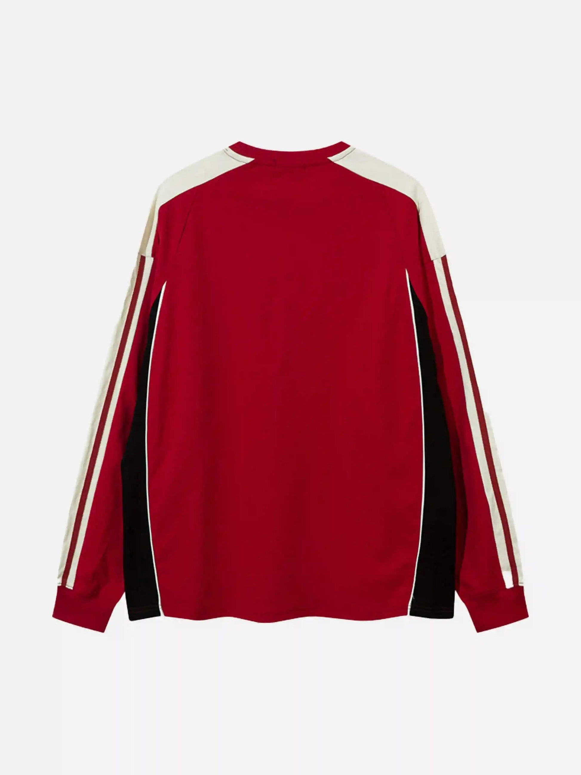 Disguisen Stripe Racing Long Sleeve Tee